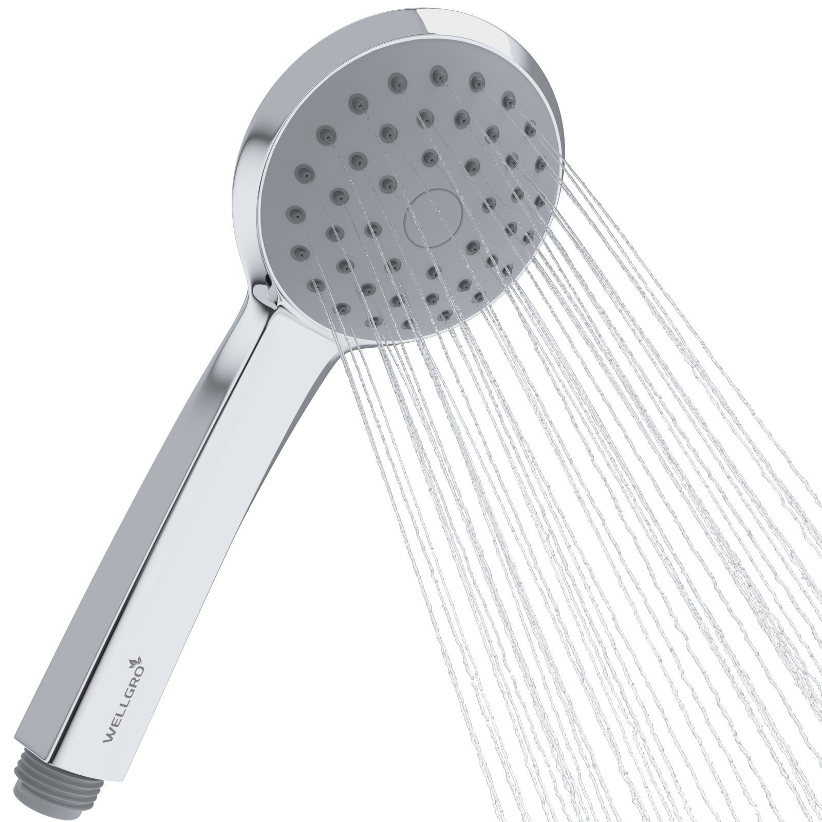 Wellgro Duschbrause Duschkopf aus hochwertigen ABS-Kunststoff günstig online kaufen