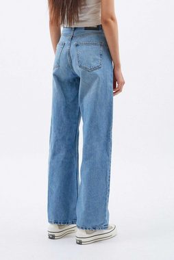 Dr. Denim Weite Jeans Echo (1-tlg) Plain/ohne Details