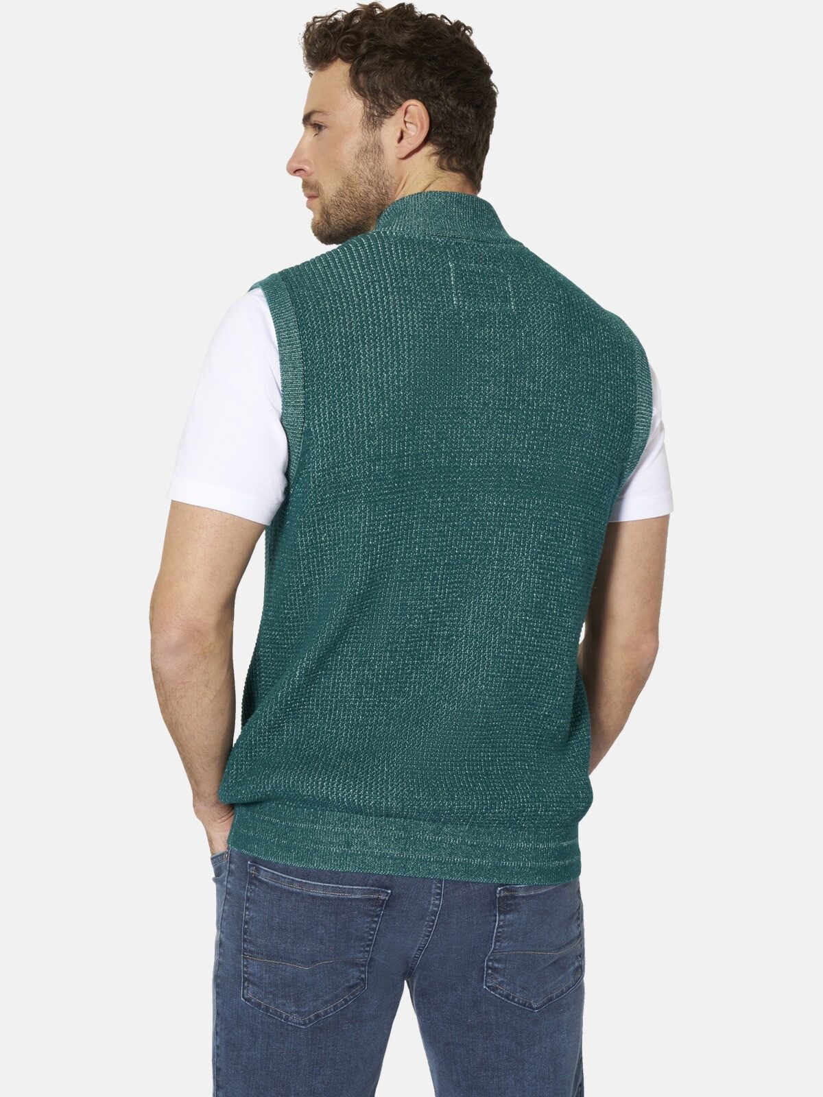 Babista Strickweste VAVINO aus dynamischen Strukturstrick – Bild 2 von 5