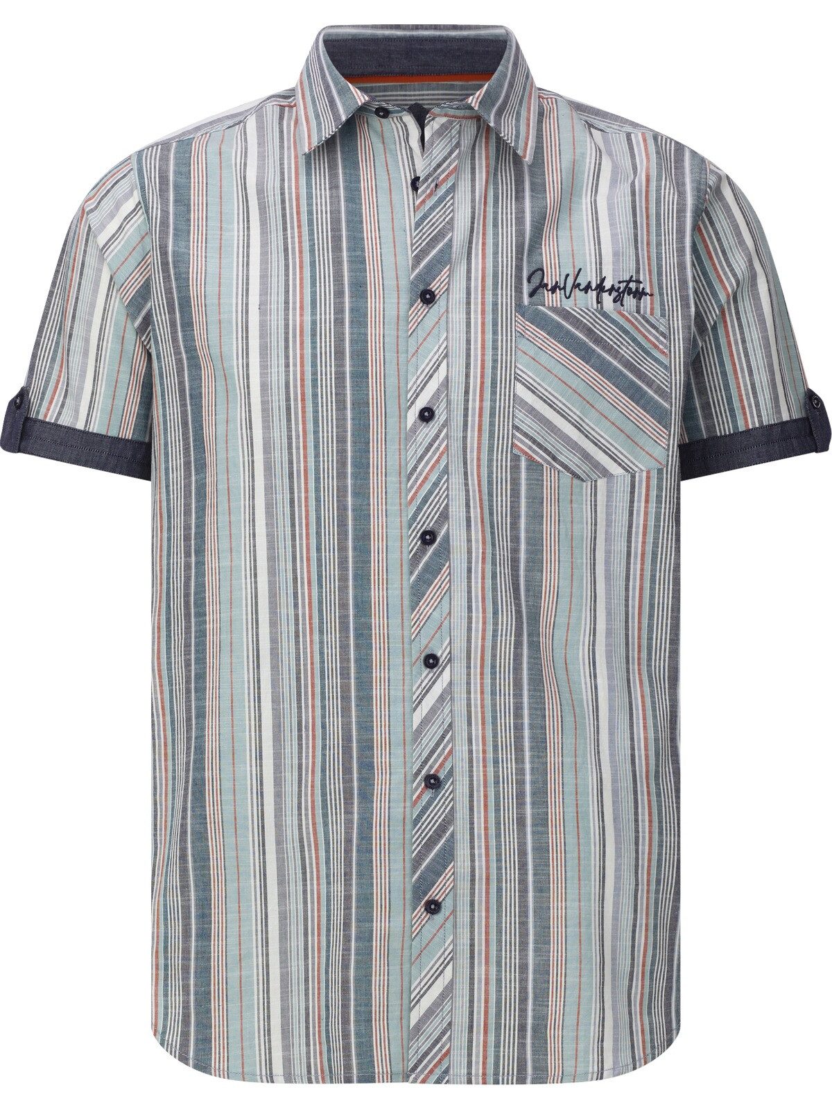 Jan Vanderstorm Kurzarmhemd NORSTAD mit Brusttasche