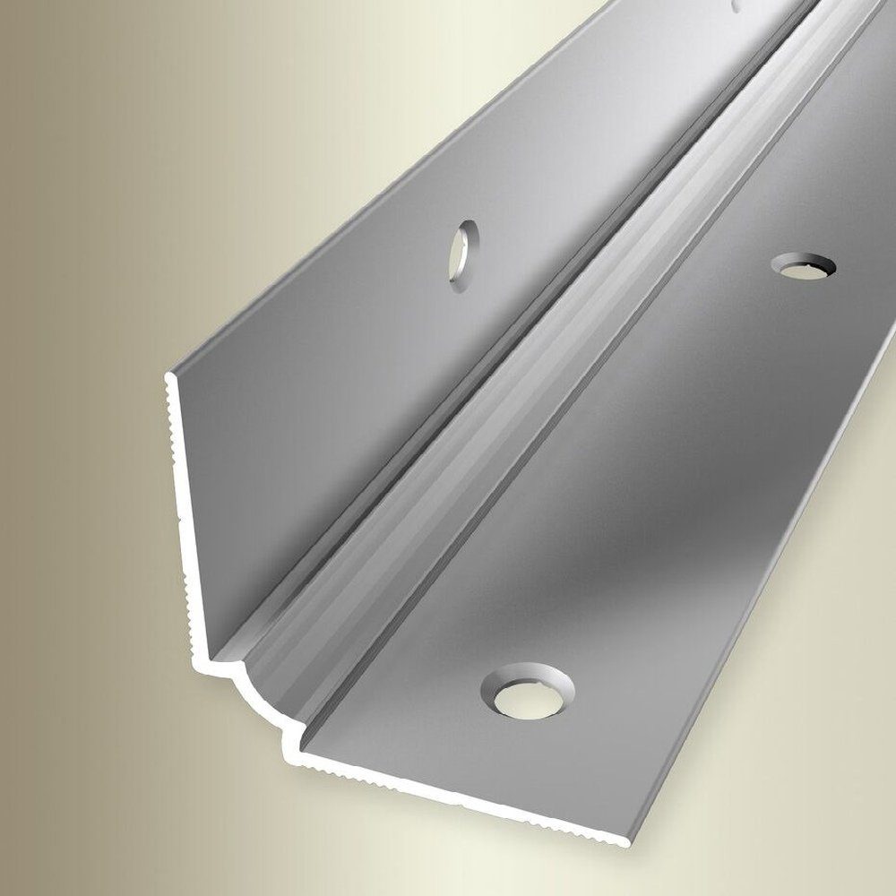 PROVISTON Winkelprofil Aluminium, 24.5 x 10 x 1000 mm, Silber