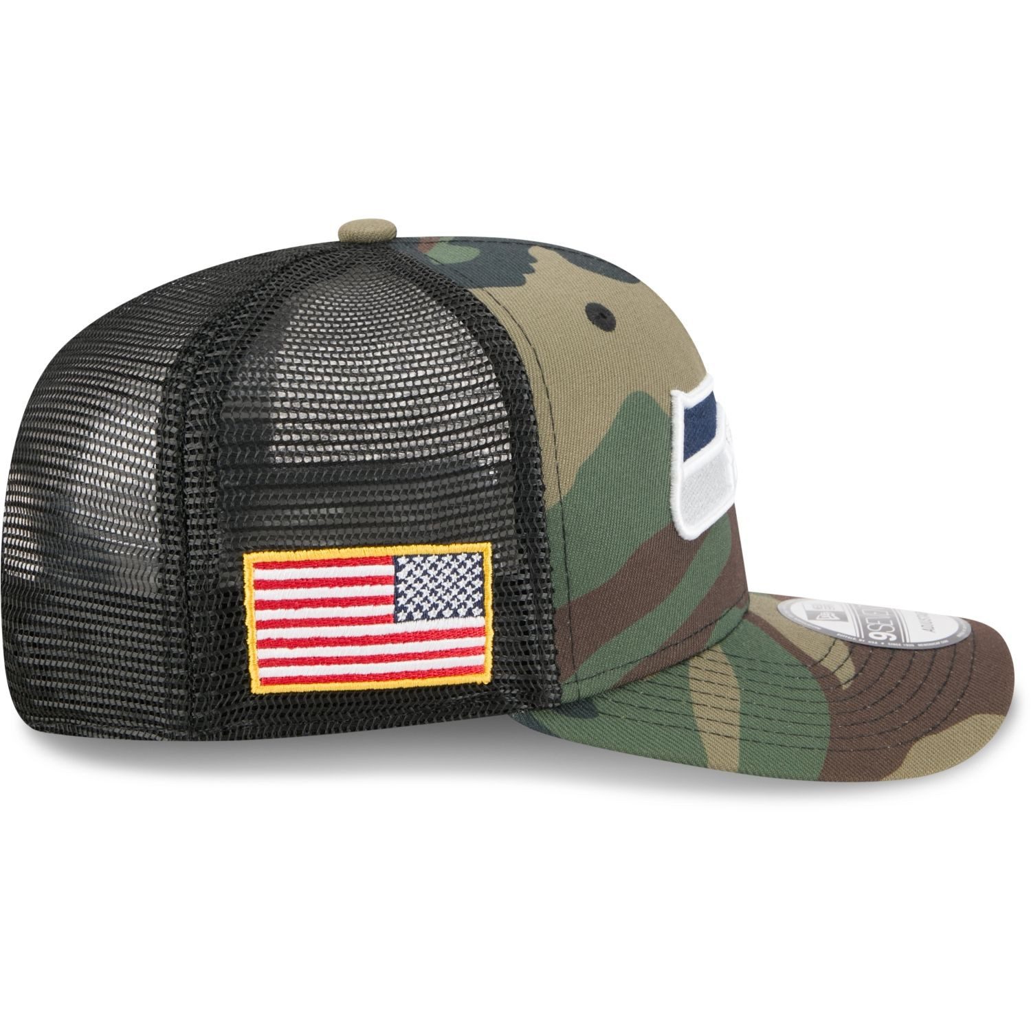 New Era Trucker Cap 9Seventry Trucker SALUTE Seattle Seahawks