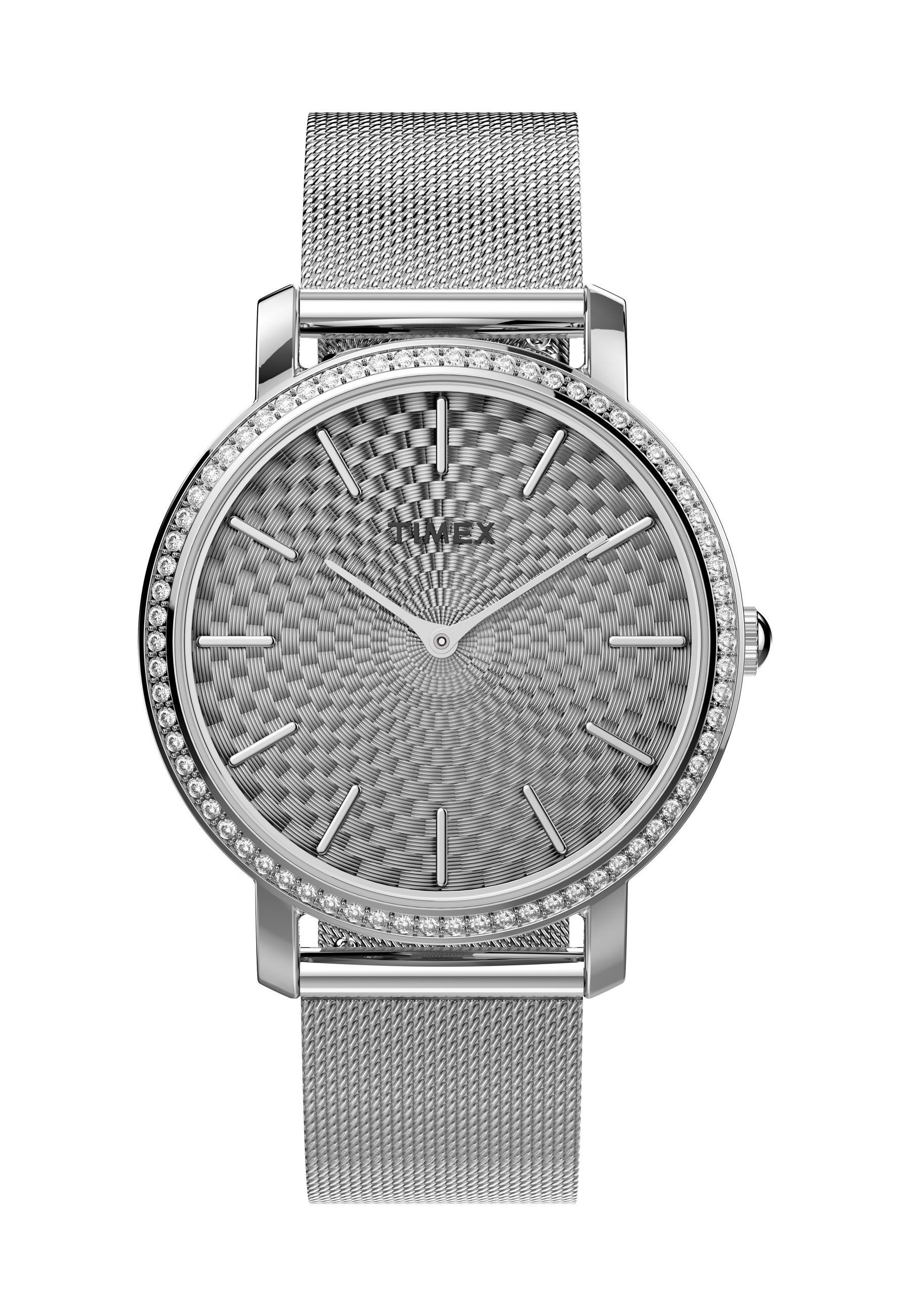 Timex Uhrenarmband Transcend City Collection, GehÃ¤use : 100% Messing, Armband: 100% Edelstahl