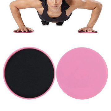 Fivejoy Bauchtrainer Fitness Sliders - 2er Set Slide Pads 17,5cm - Fitness Gliding Discs (1-St)