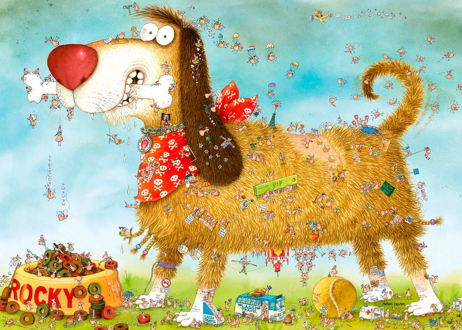 HEYE Puzzle At the Dog / günstig online kaufen