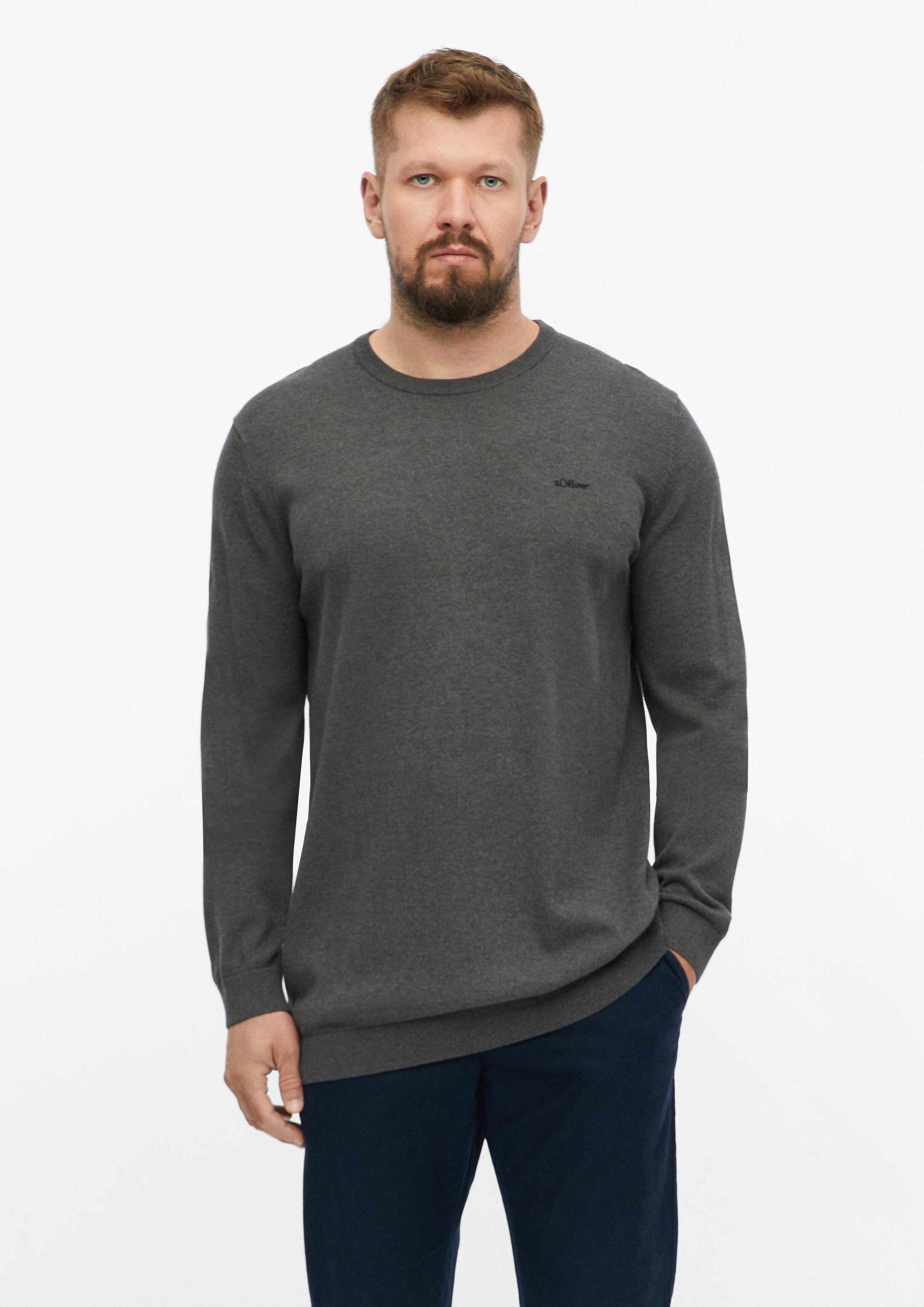 s.Oliver Longpullover Strickpullover Strickpullover