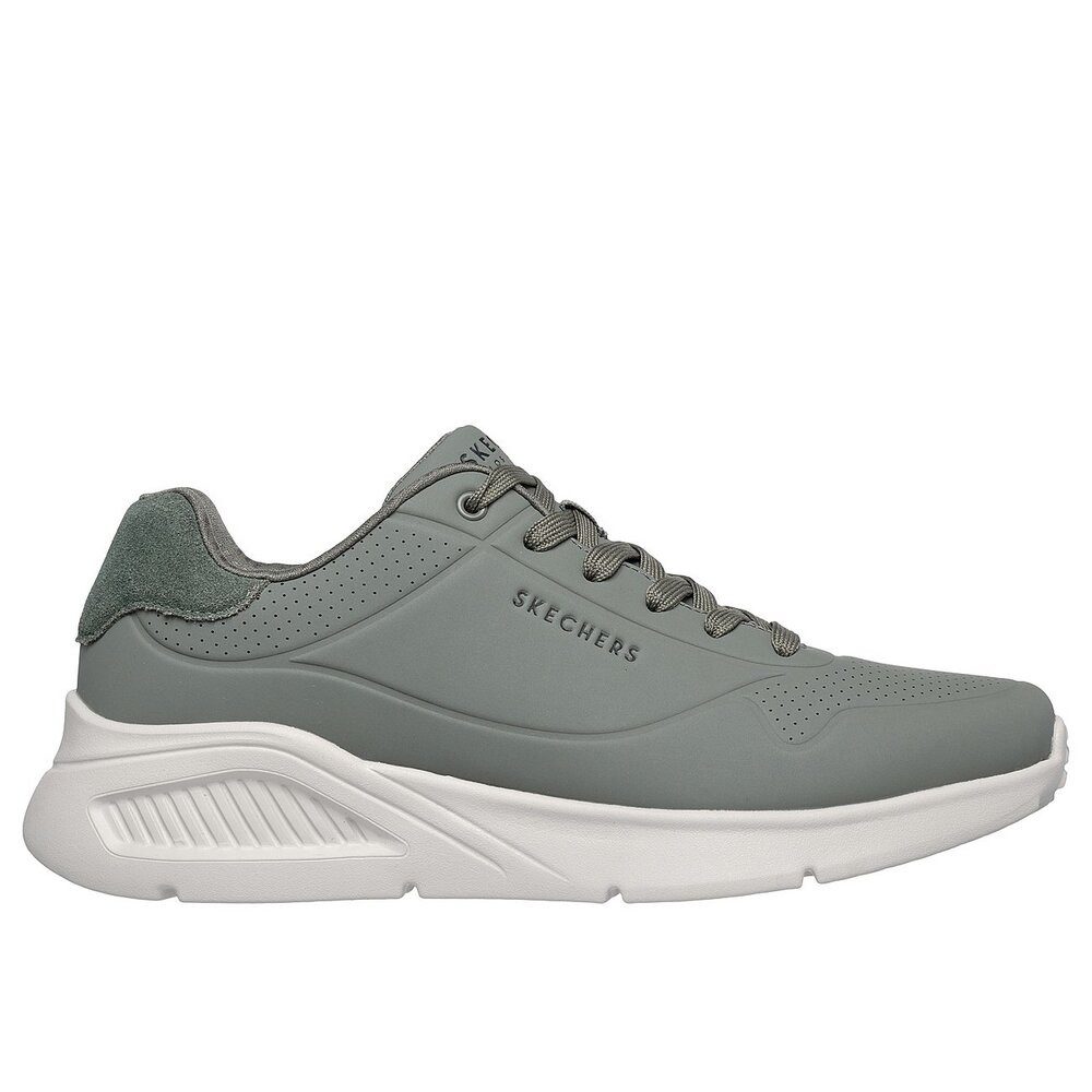 Skechers - UNO LITE SUITED LITE - Grün Schnürschuh