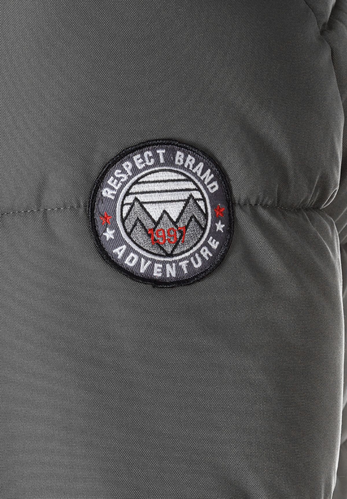 Respect Winterjacke Gefütterte Jacke mit Fellimitat (XS-XXL)