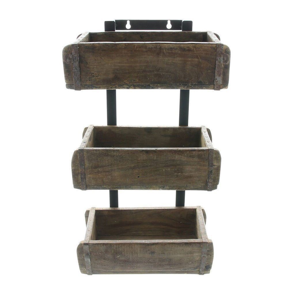 Home-trends24.de Blumenständer Pflanzer Pflanzregal Blumenregal Blumenkasten Pflanzkasten Garten