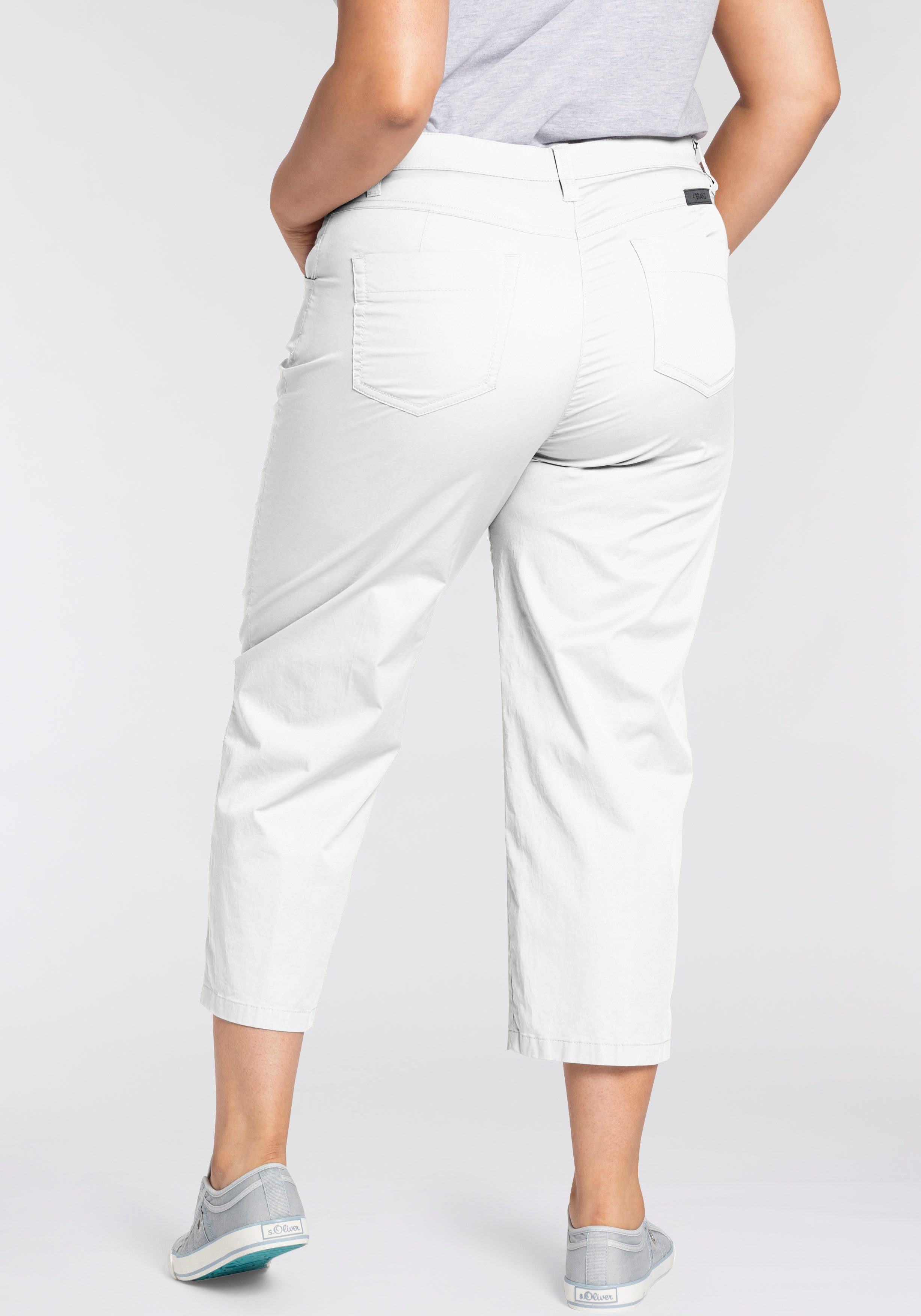 KjBRAND 7/8-Hose Babsie: bequemer Oberschenkel Sommerlich, leichter Baumwoll-Stretch – Bild 2 von 5