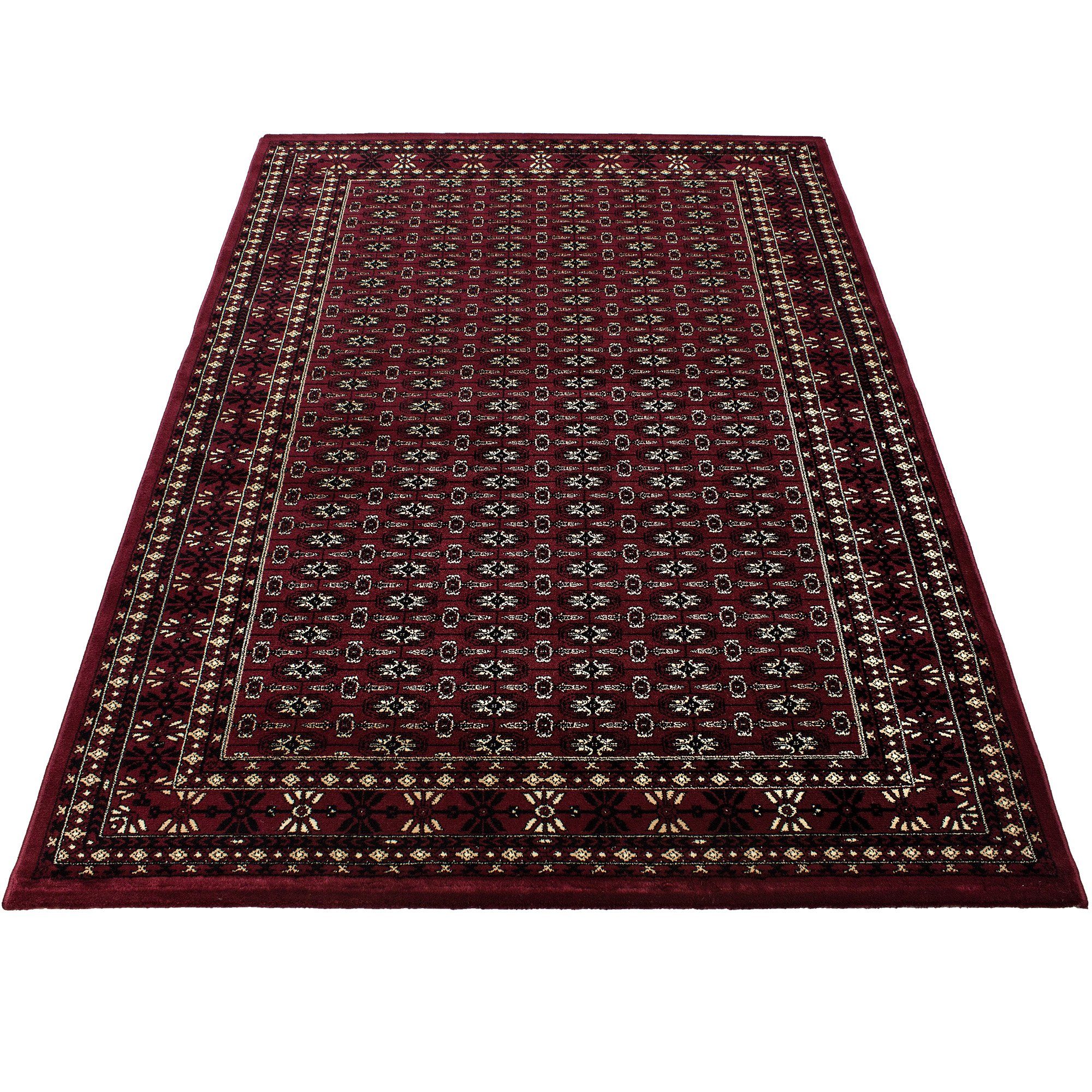 Teppium Teppich Orientalisch Design, Rechteckig, Höhe: 12 mm, Orinet Teppich Webteppich orientalischen Mustern Teppich Wohnzimmer