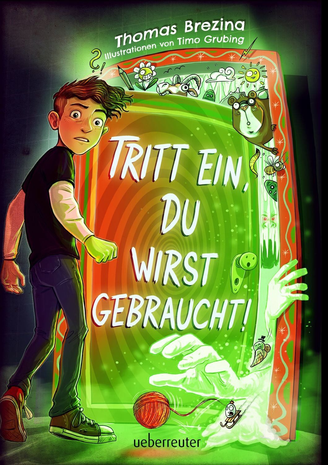 Tritt ein, du wirst gebraucht! / Thomas Brezina, Innovatives Abenteuer-Wendebuch, leicht zu lesen ab 9 Jahren; (Tritt ein!, Bd. 2)