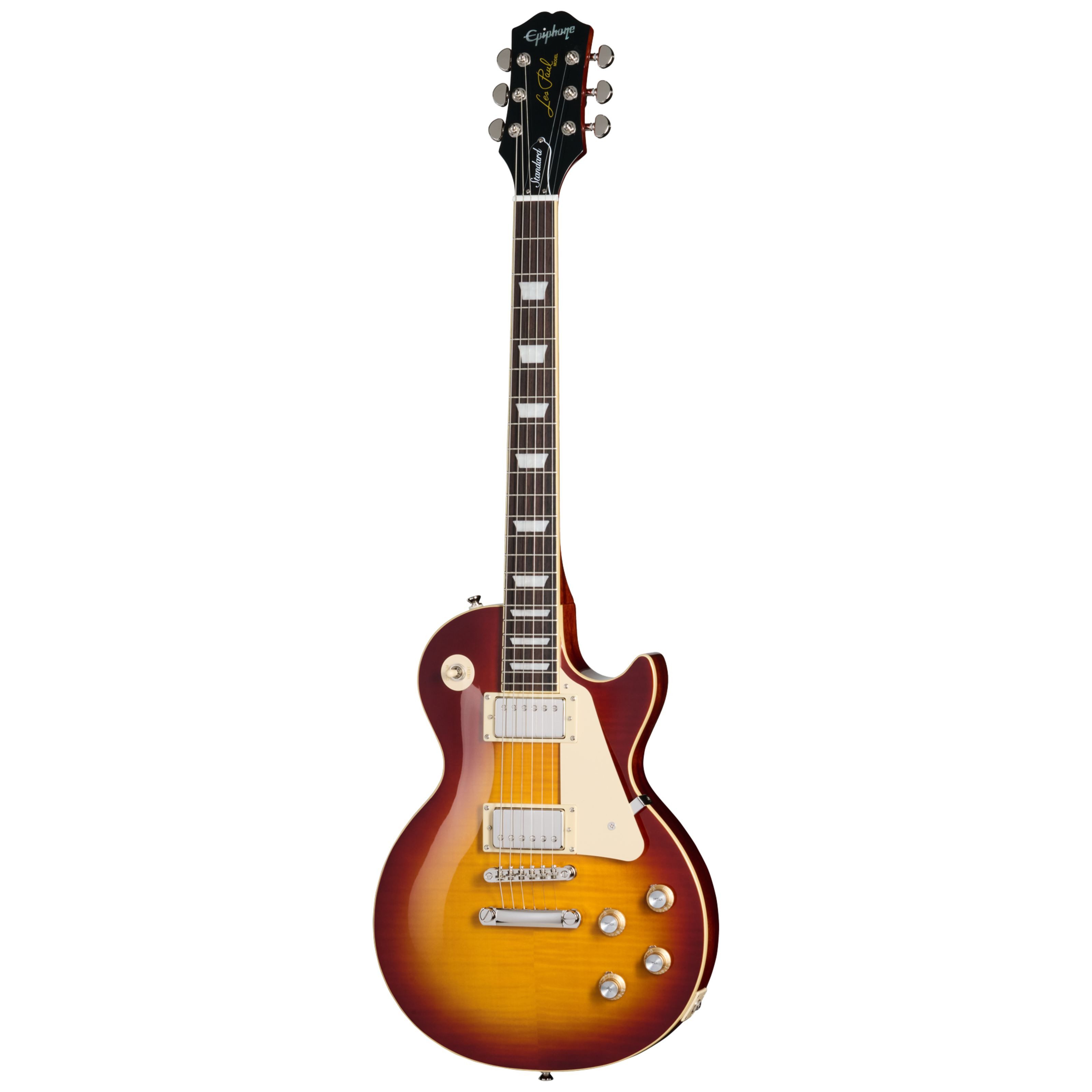 Epiphone E-Gitarre, Les Paul Standard 60s Iced Tea Burst - Single Cut E-Gitarre