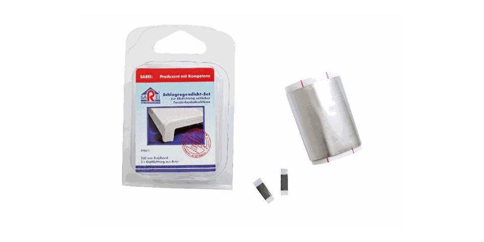 Sarei Haus- und Gartentechnik Fensterbank Sarei Schlagregendichtset Butyl 500 mm
