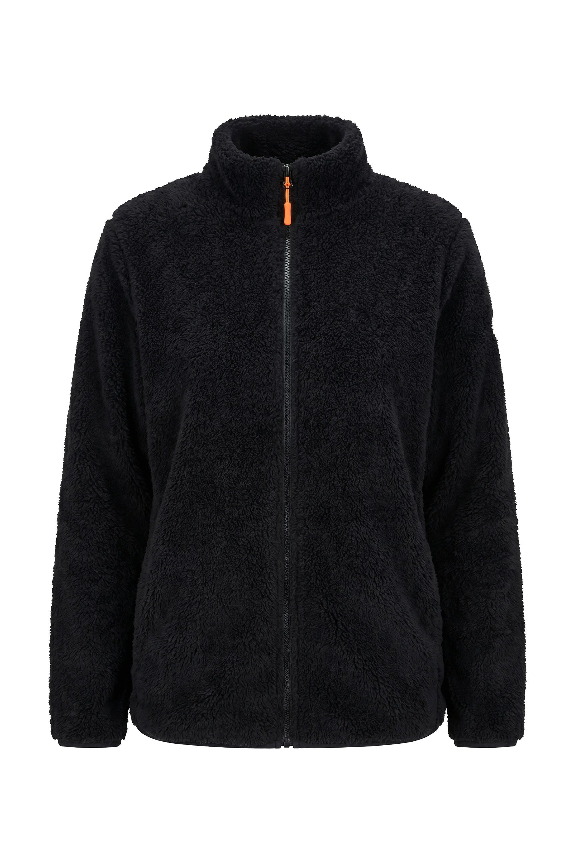 Ulla Popken Sweatjacke Fleecejacke Teddyfleece Stehkragen Langarm – Bild 2 von 4