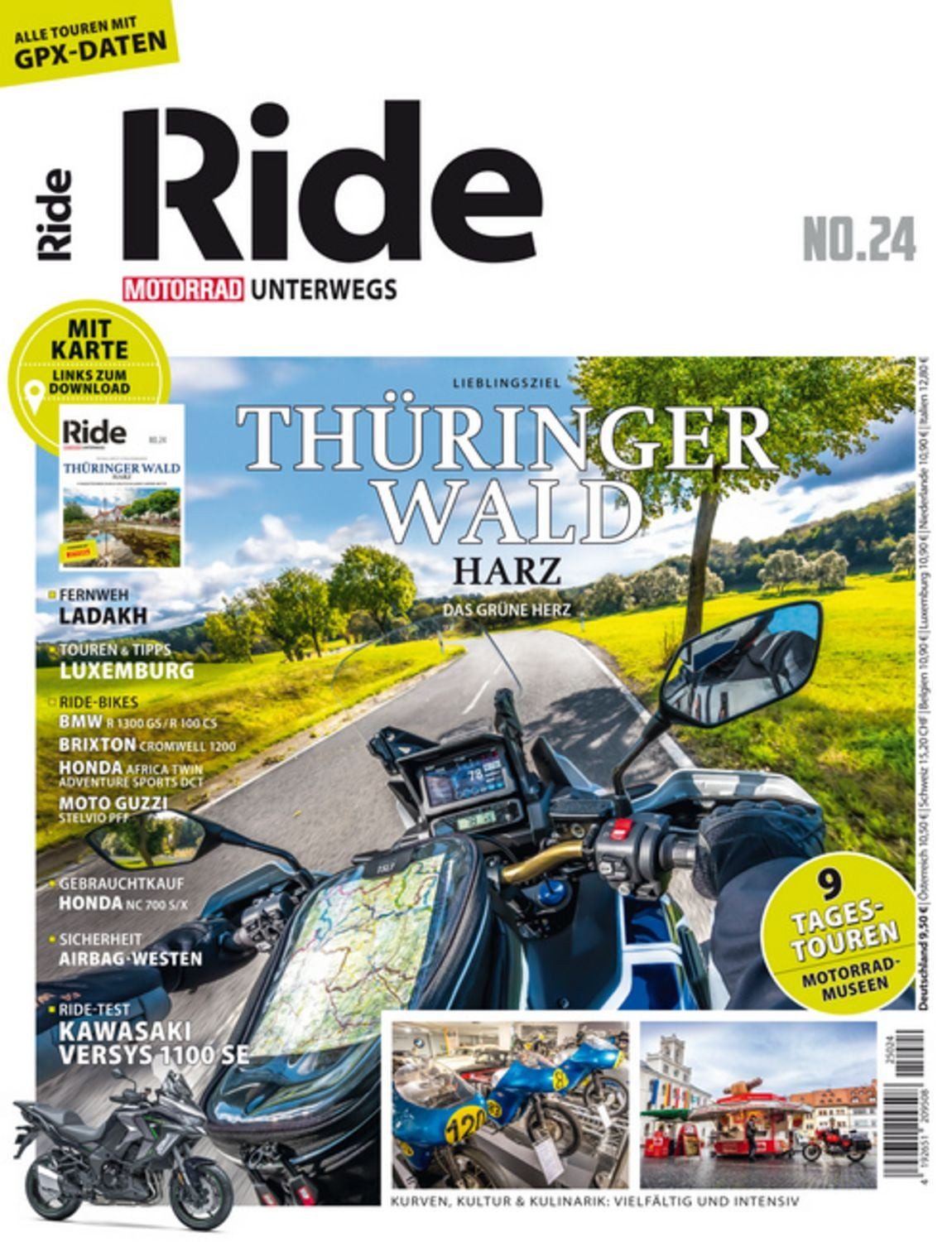 RIDE - Motorrad unterwegs, No. 24 / diverse