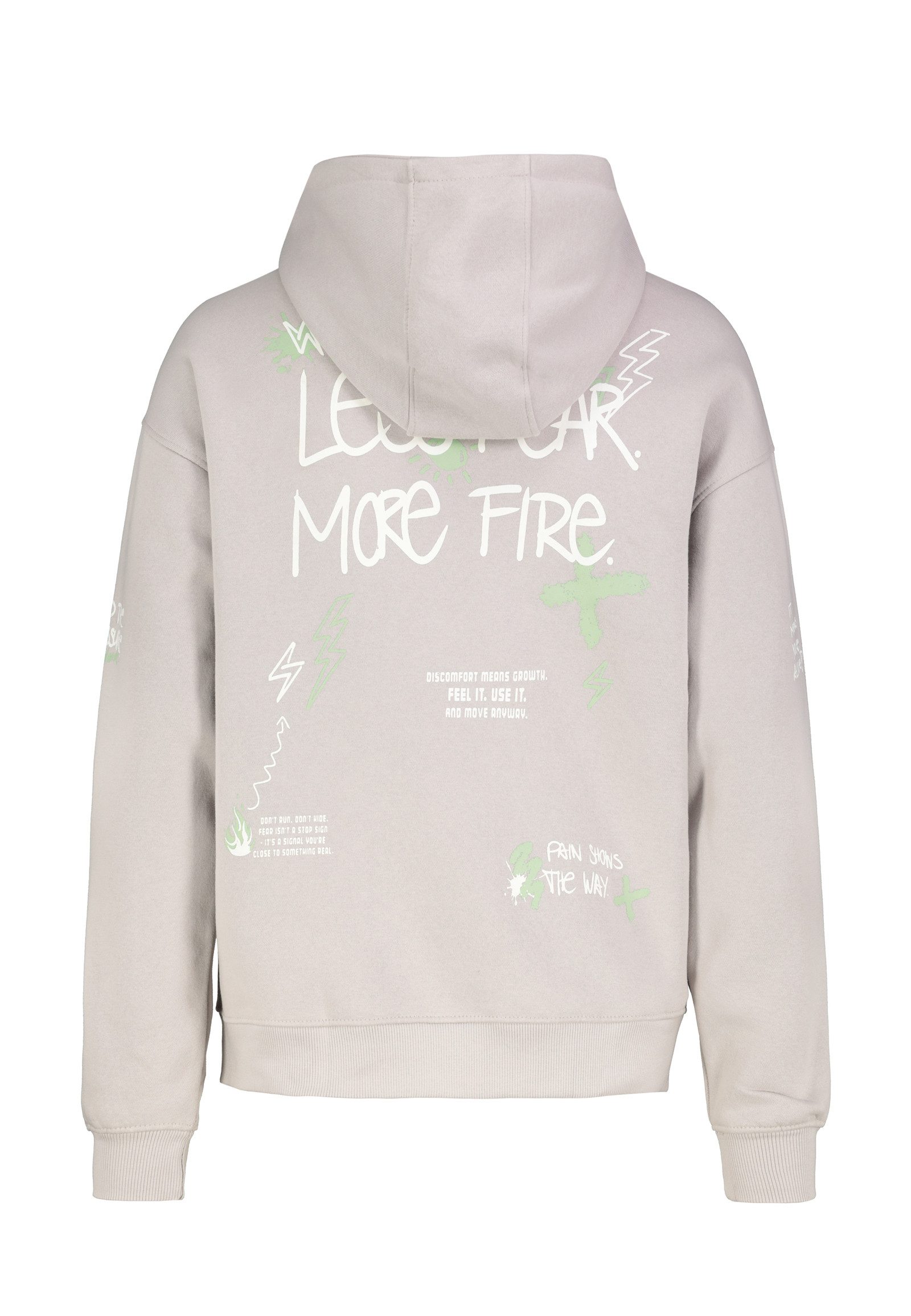 SUBLEVEL Kapuzenpullover Herren Kapuzenpullover mit Print Allover bequem Sw günstig online kaufen