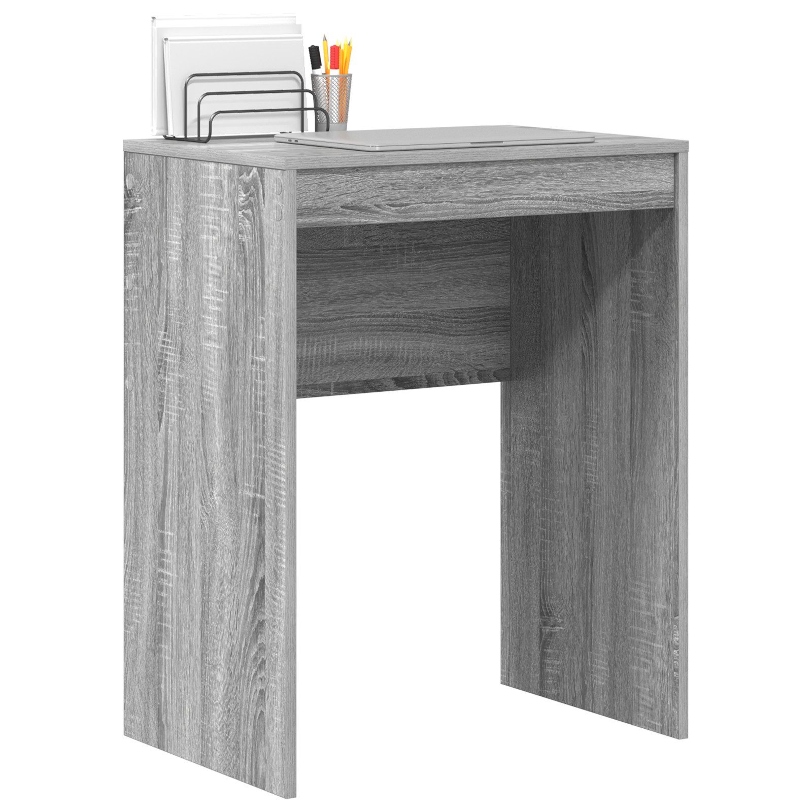 vidaXL Schreibtisch Schreibtisch Grauer Sonoma Spanplatte günstig online kaufen