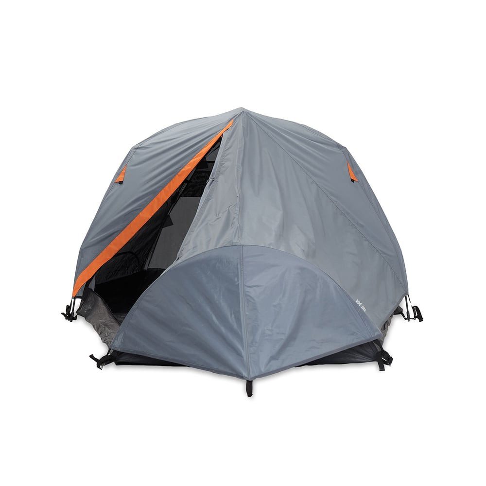 Lumaland Kuppelzelt Aufbau in unter 2 Minuten, Pop Up Wurfzelt 245x160x95 Camping Festival ultraleicht, wasserdicht