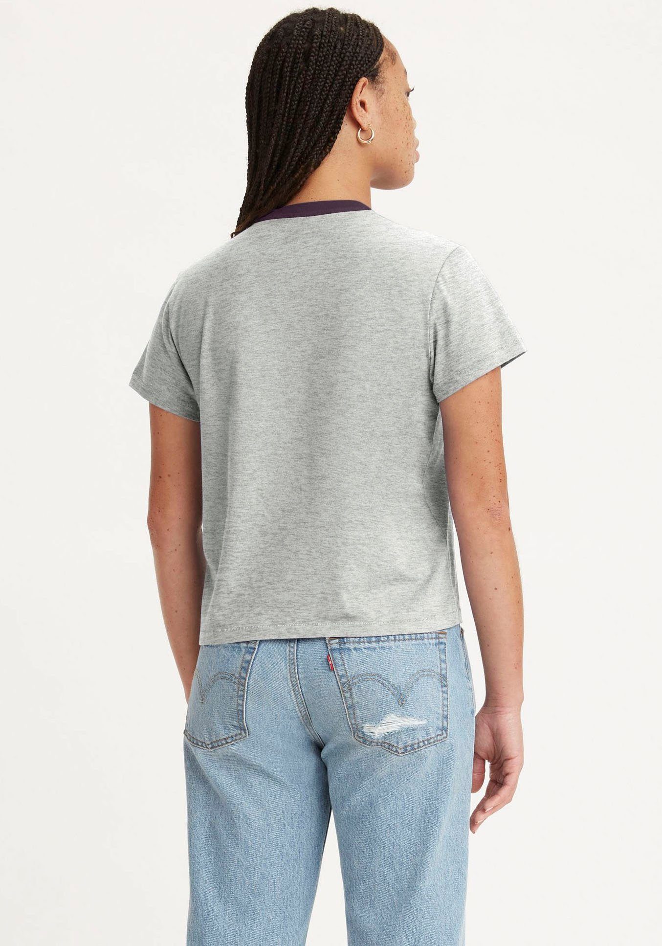 Levi's® T-Shirt GRAPHIC CLAIC mit greys aufgesticktem Schriftzug Levi's® TEE