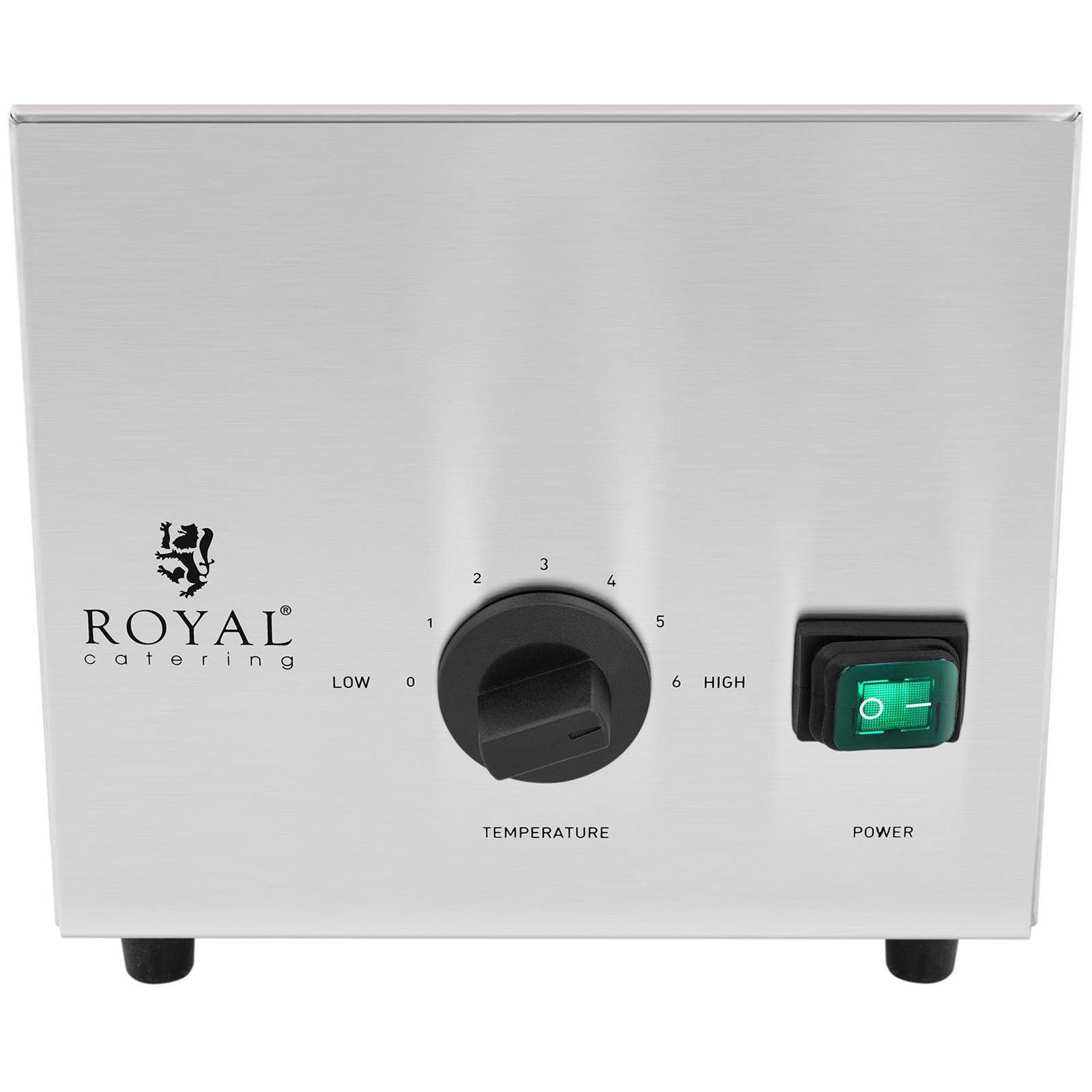 Royal Catering Speisenwärmer Saucenspender mit Heizfunktion Soßen Spender Nacho-Käse Schokolade