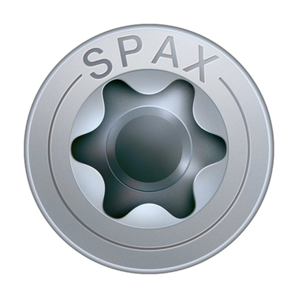 SPAX Schraube SPAX Justierschraube, Flachkopf, Halterillen, WIROX