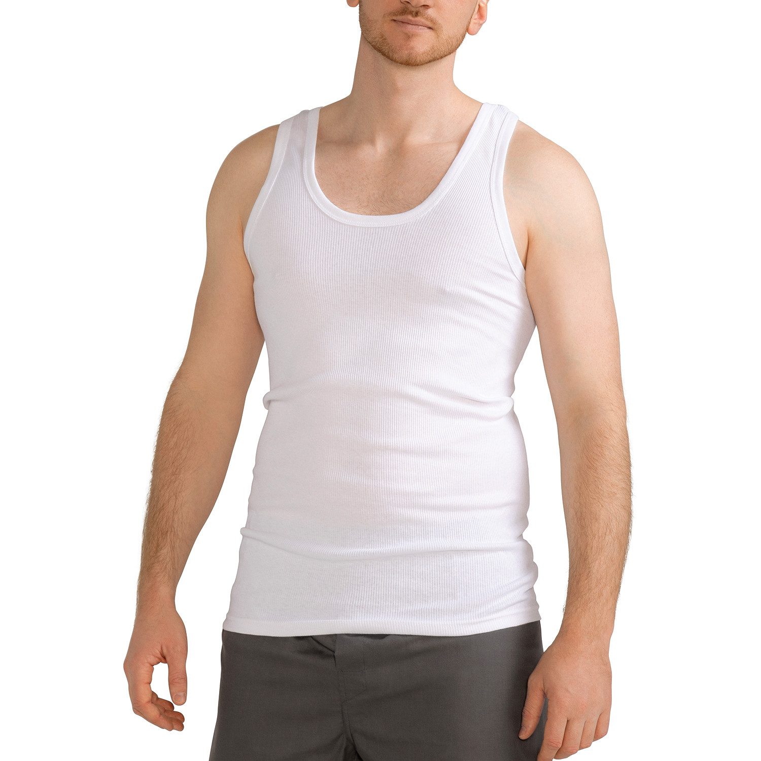 MT Achselhemd Herren Baumwoll Unterhemd Classic (6er Pack) Feinripp oder Do günstig online kaufen