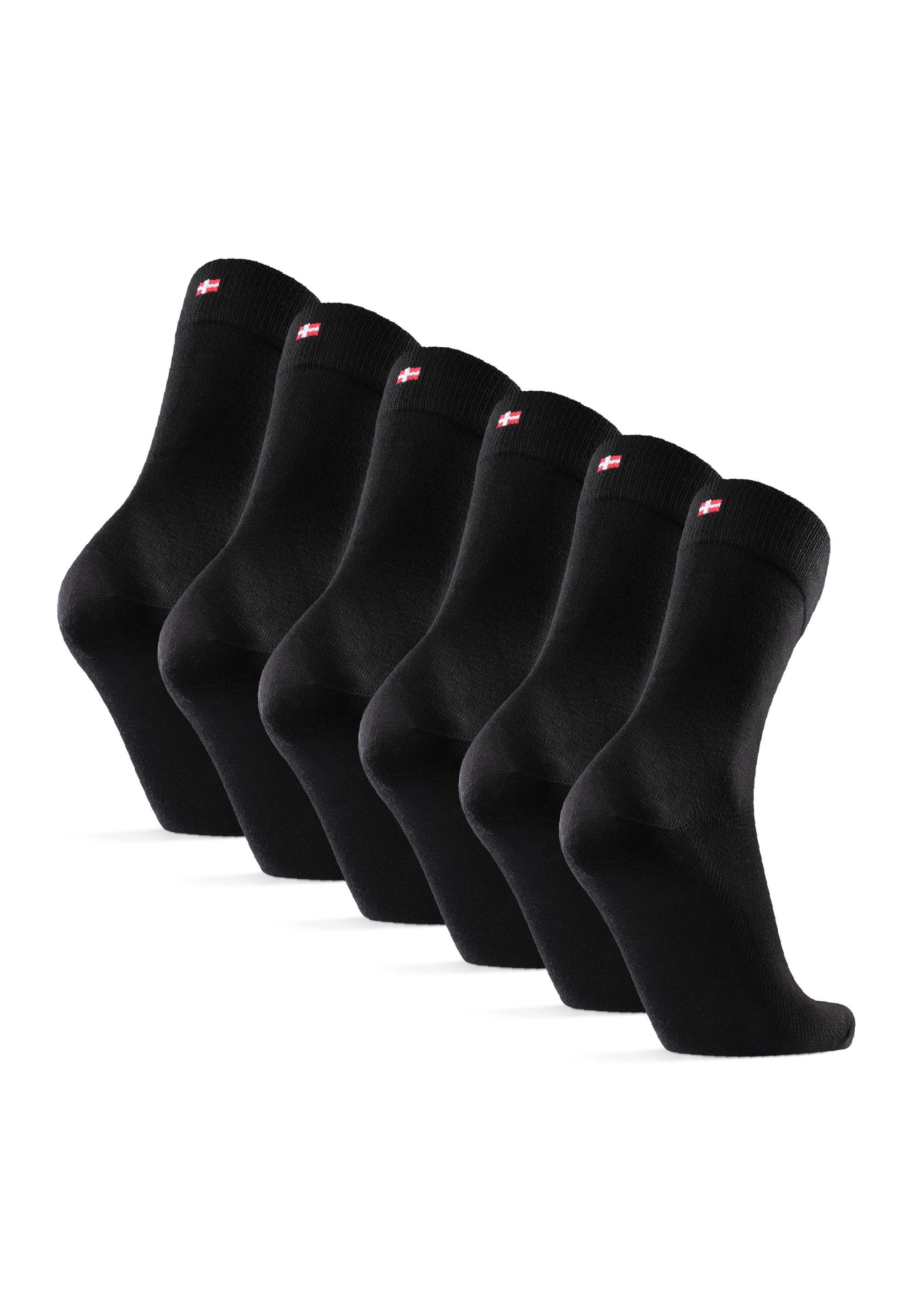 DANISH ENDURANCE Basicsocken Bamboo Dress (Packung, 3-Paar) Ultraweicher Komfort, für Herren & Damen