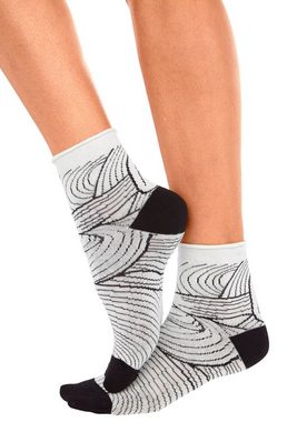 H.I.S Kurzsocken (Packung, 4-Paar) in unterschiedlichen Designs