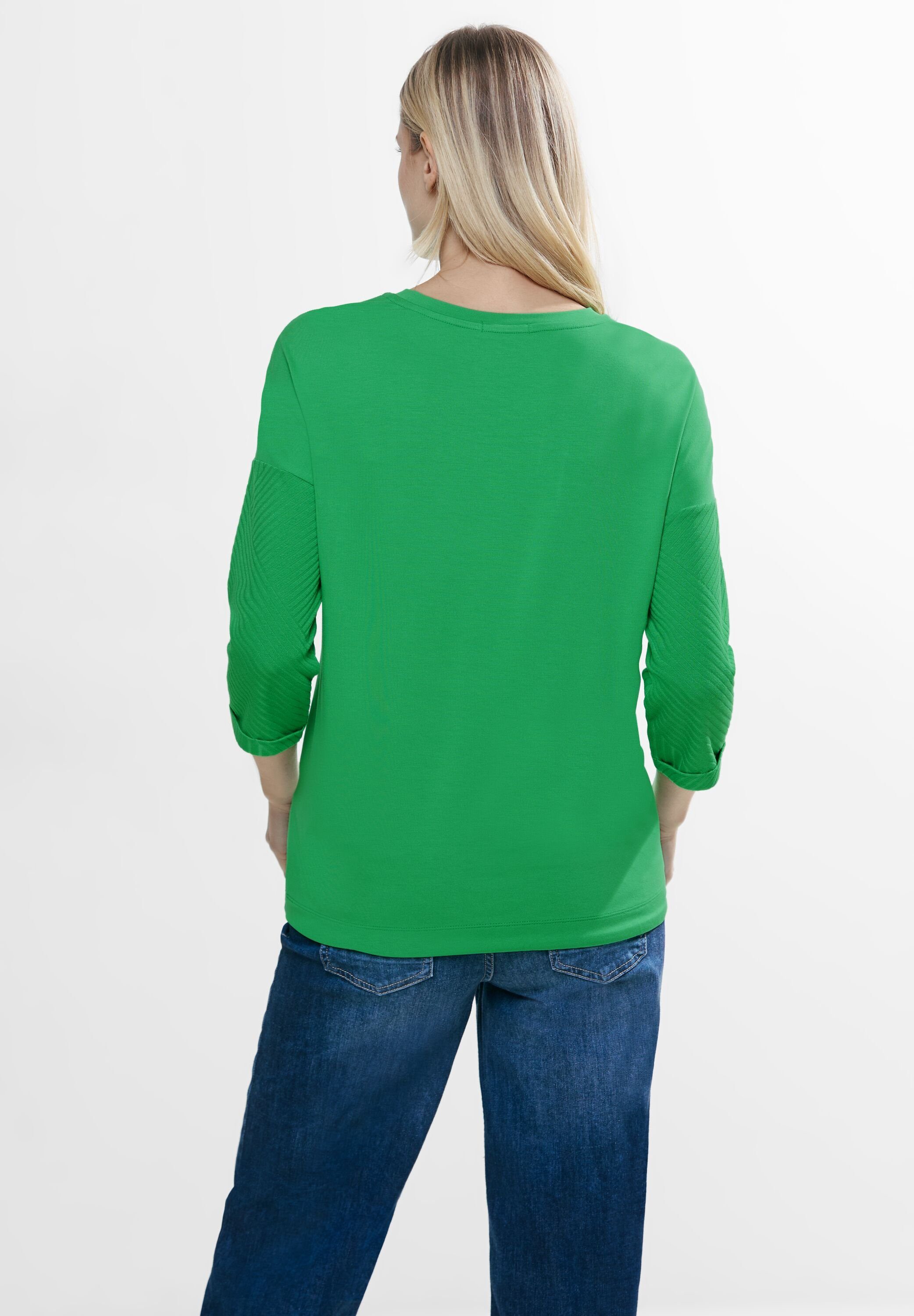 CECIL 3/4-Arm-Shirt mit 3/4 Ärmeln