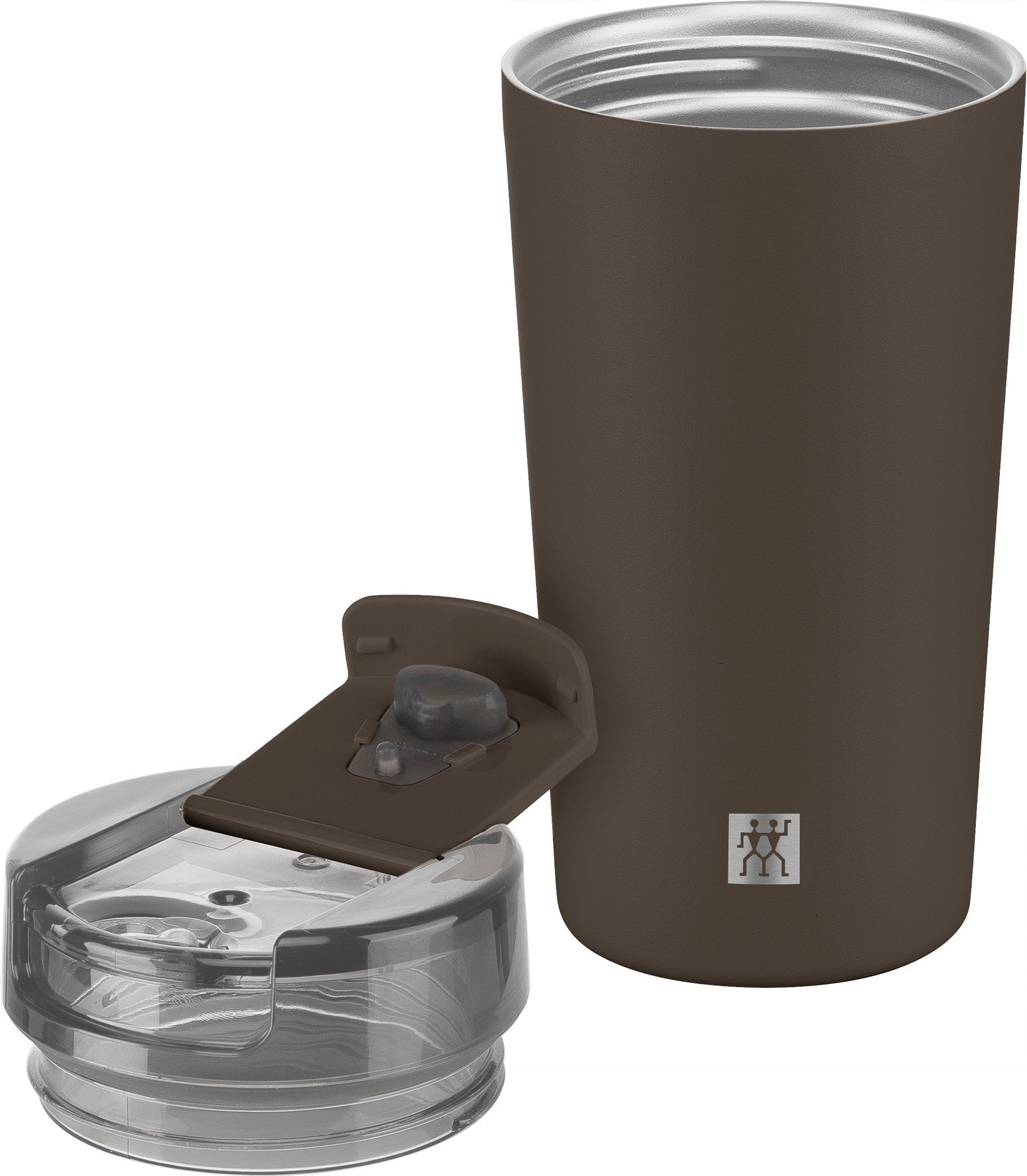 Zwilling Thermobecher Thermo Plus, 1-tlg., Edelstahl, Edelstahl, Doppelwandig, To-Go, Auslaufsicher