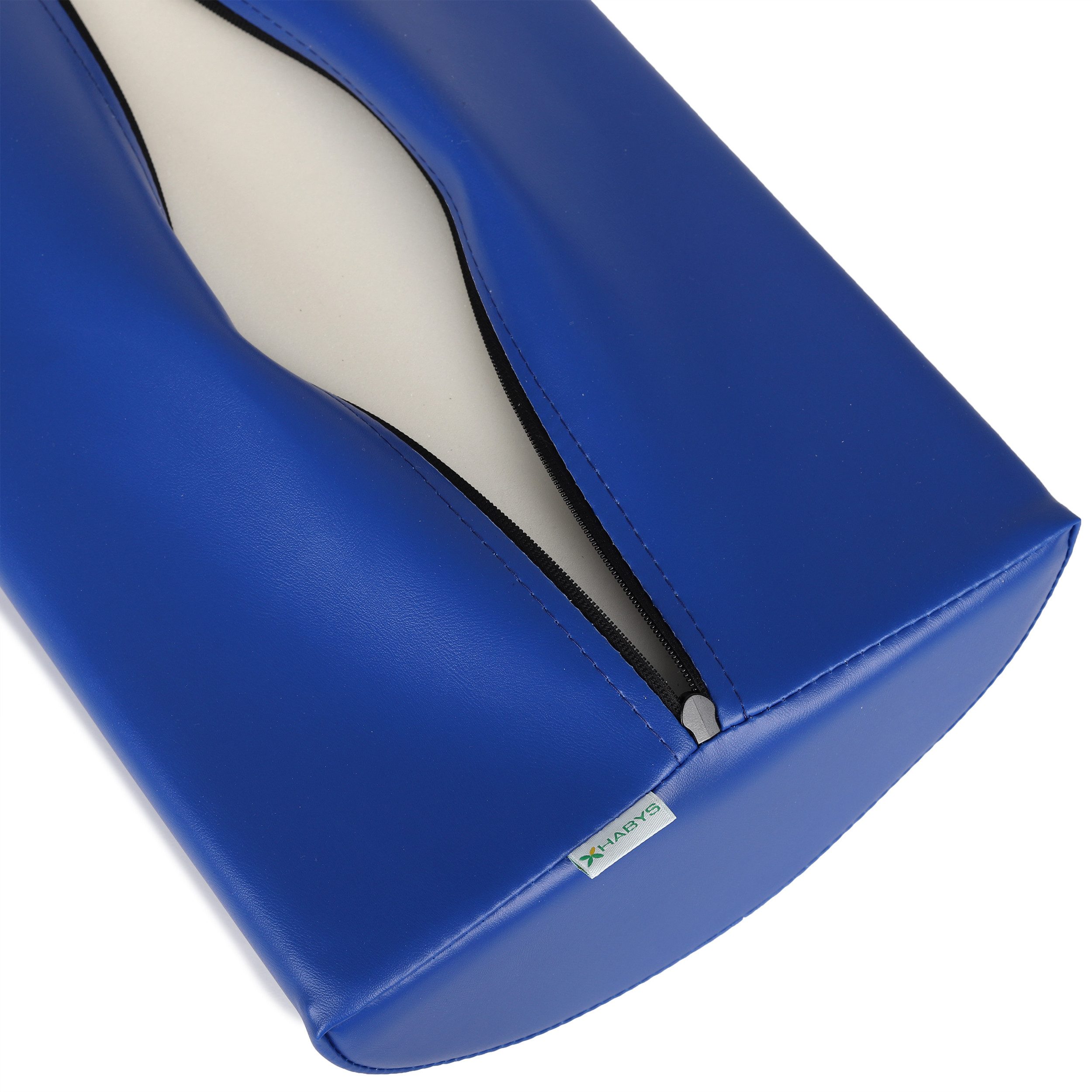 Habys Massageliege Halbrolle für Massage 60x30x15 Polsterung Vinyl Flex