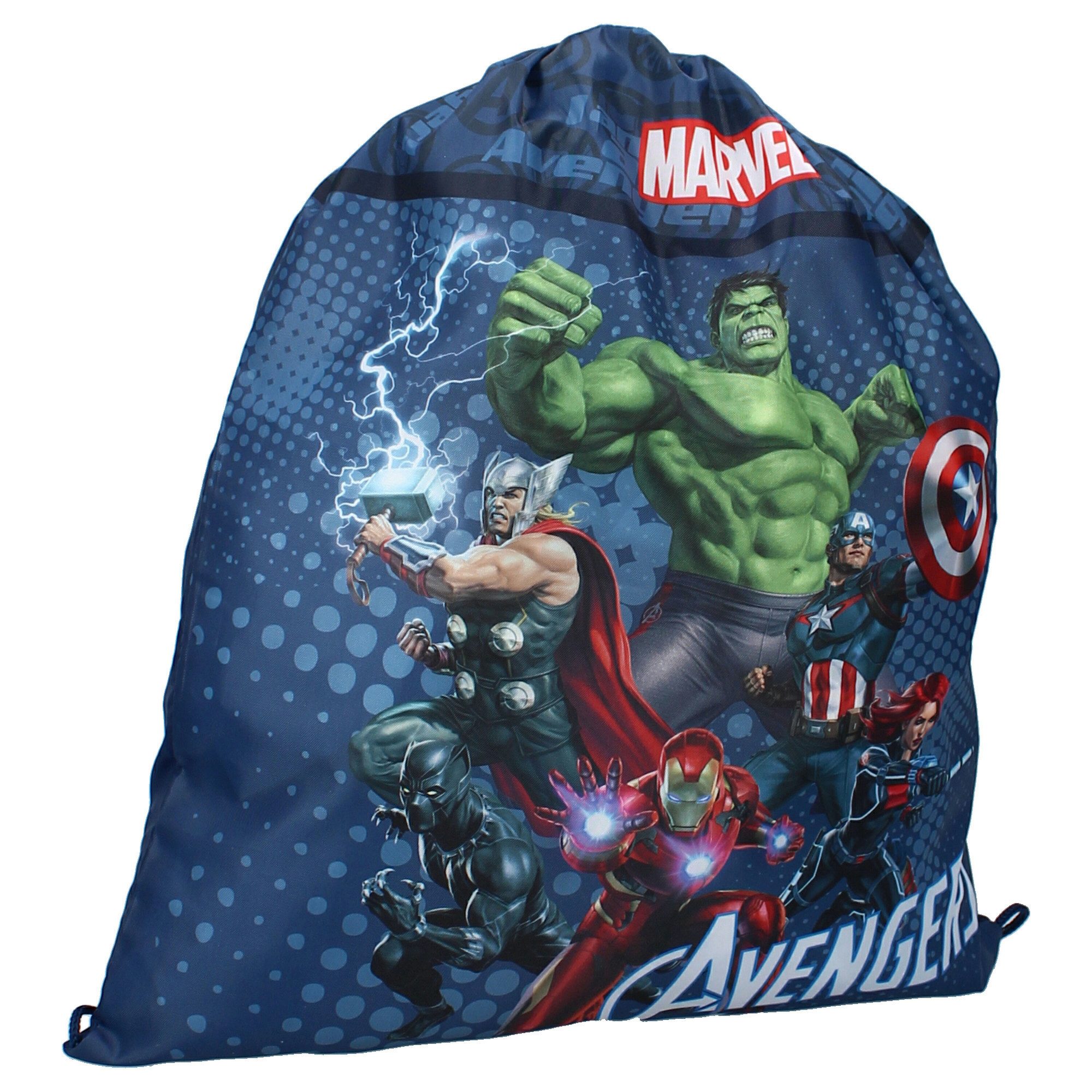 Vadobag Turnbeutel Avengers Turnbeutel Sportbeutel Rucksack Tasche Schwimmtasche