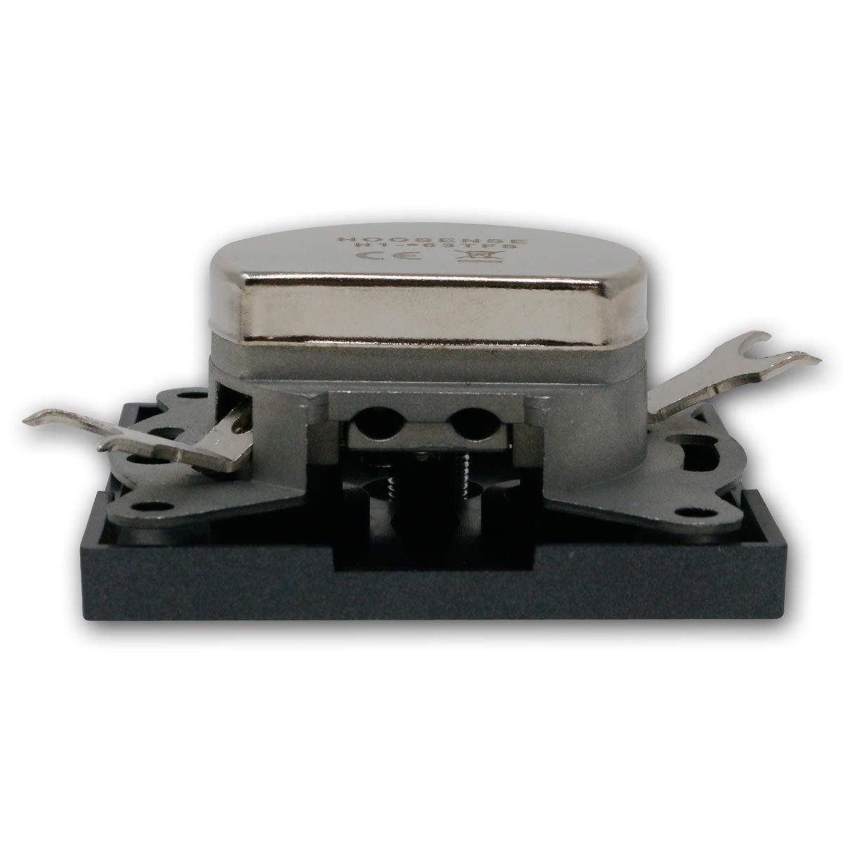 McPower Antennensteckdose Antennen-Dose SHALLOW anthraz TV/Radio/Sat o Rahme – Bild 4 von 5