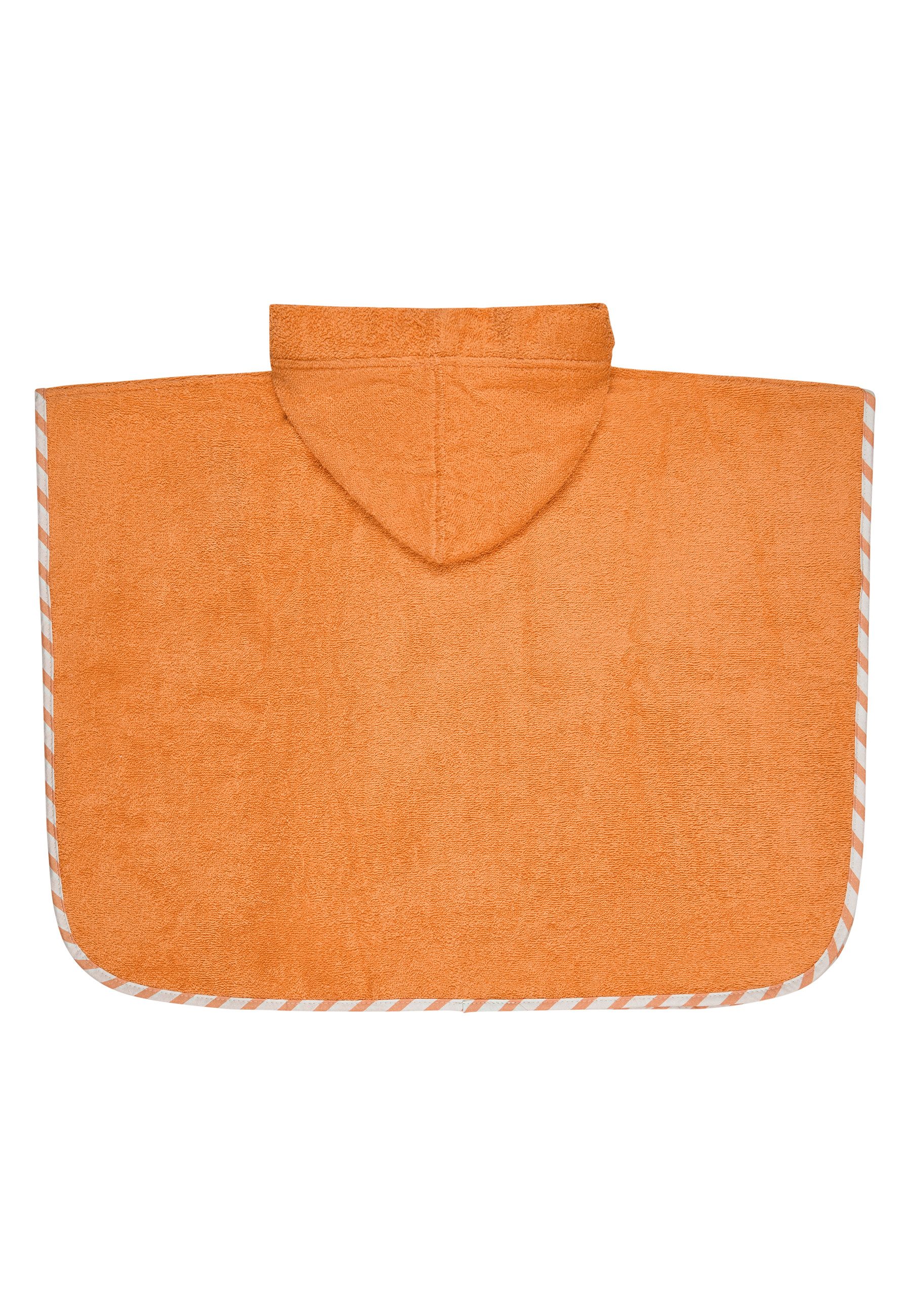 Sterntaler® Poncho Poncho BÄR Bo (1-St) Badeponcho aus Frottee, Stickmotiv, zum einfachen drüberziehen, Knopf