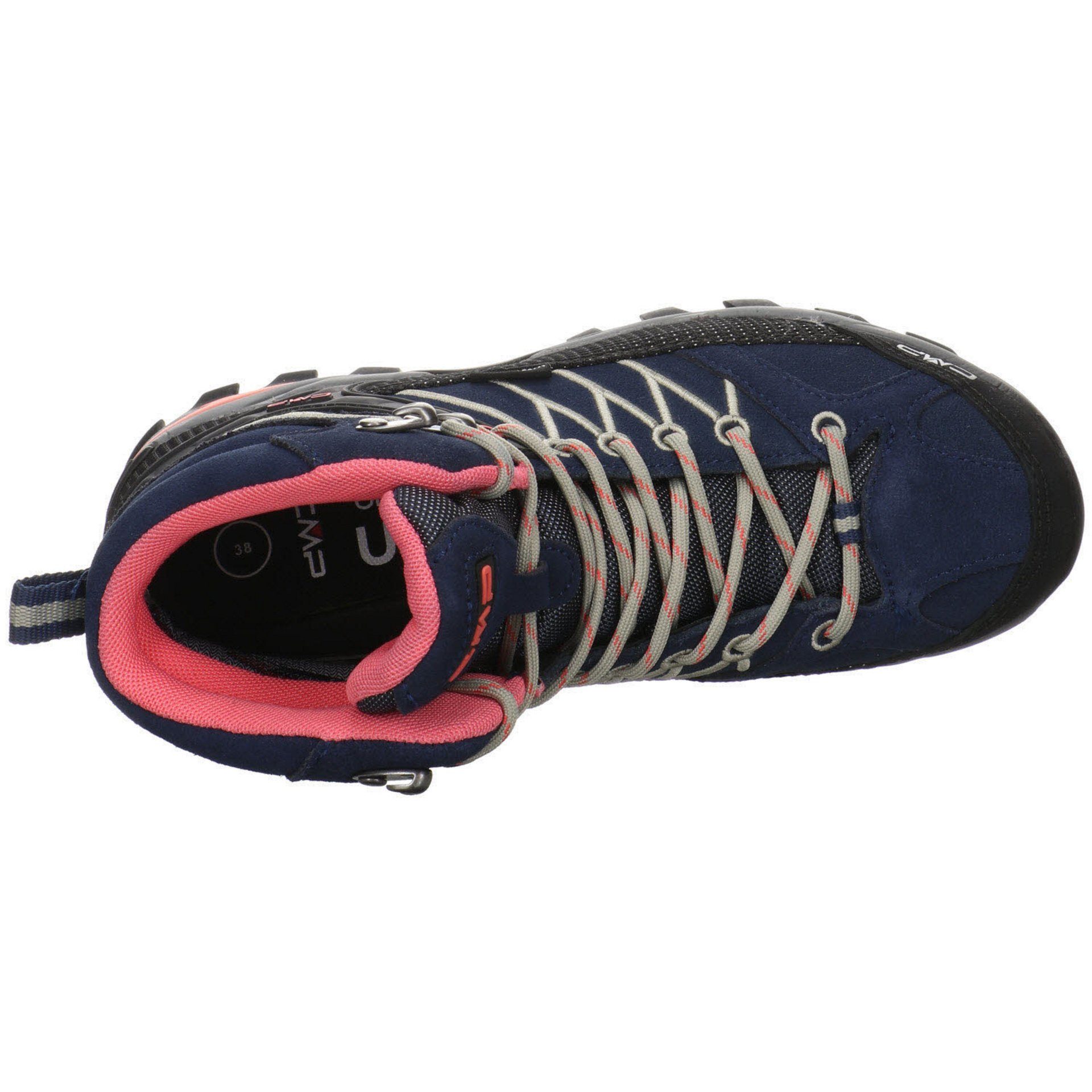 Rigel Damen Outdoorschuh BLUE-CORALLO Leder-/Textilkombination Schuhe Outdoorschuh Outdoor Mid CMP