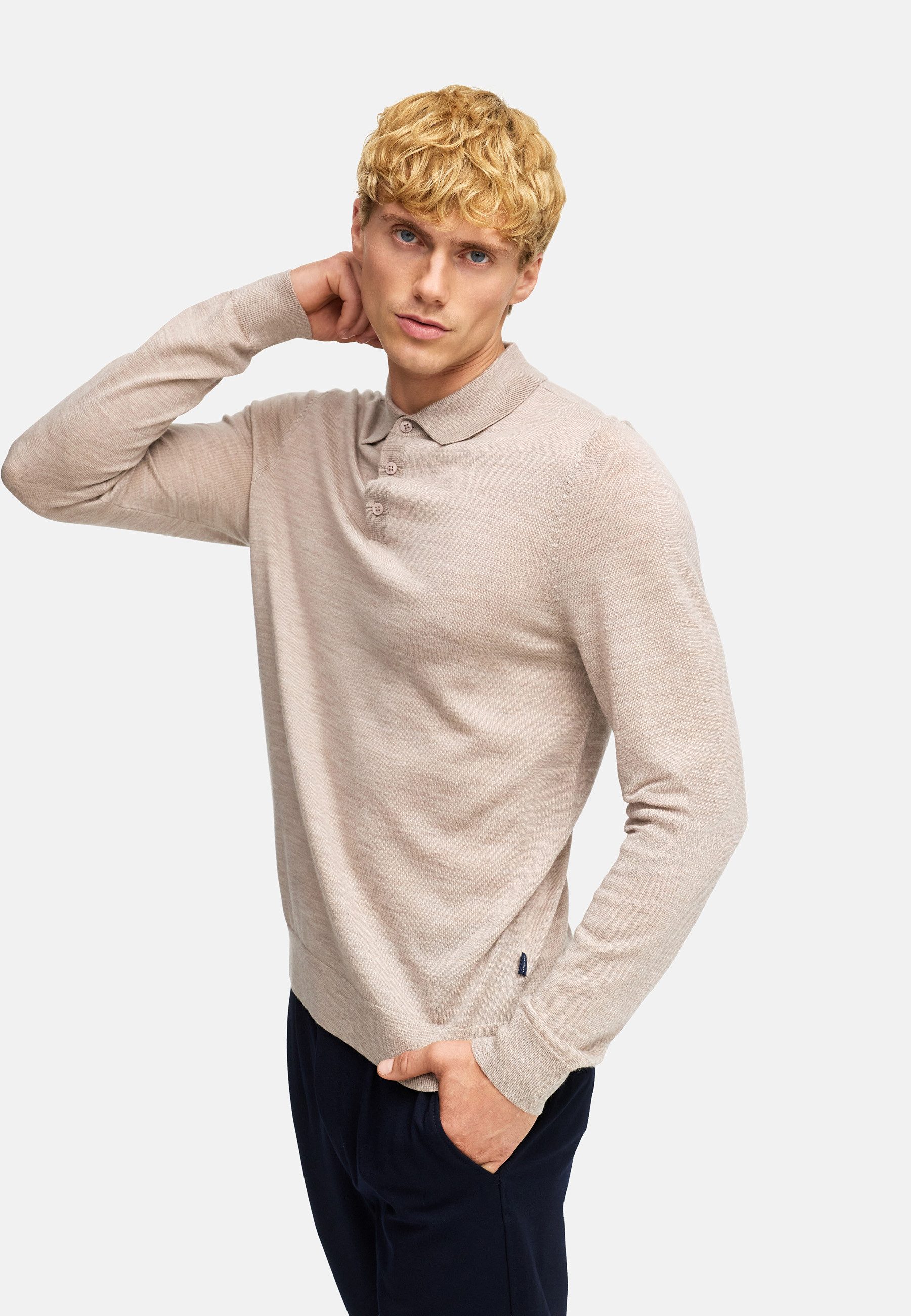 Kronstadt Polokragenpullover Herren KSJohannes Strickpullover Herrenpullover