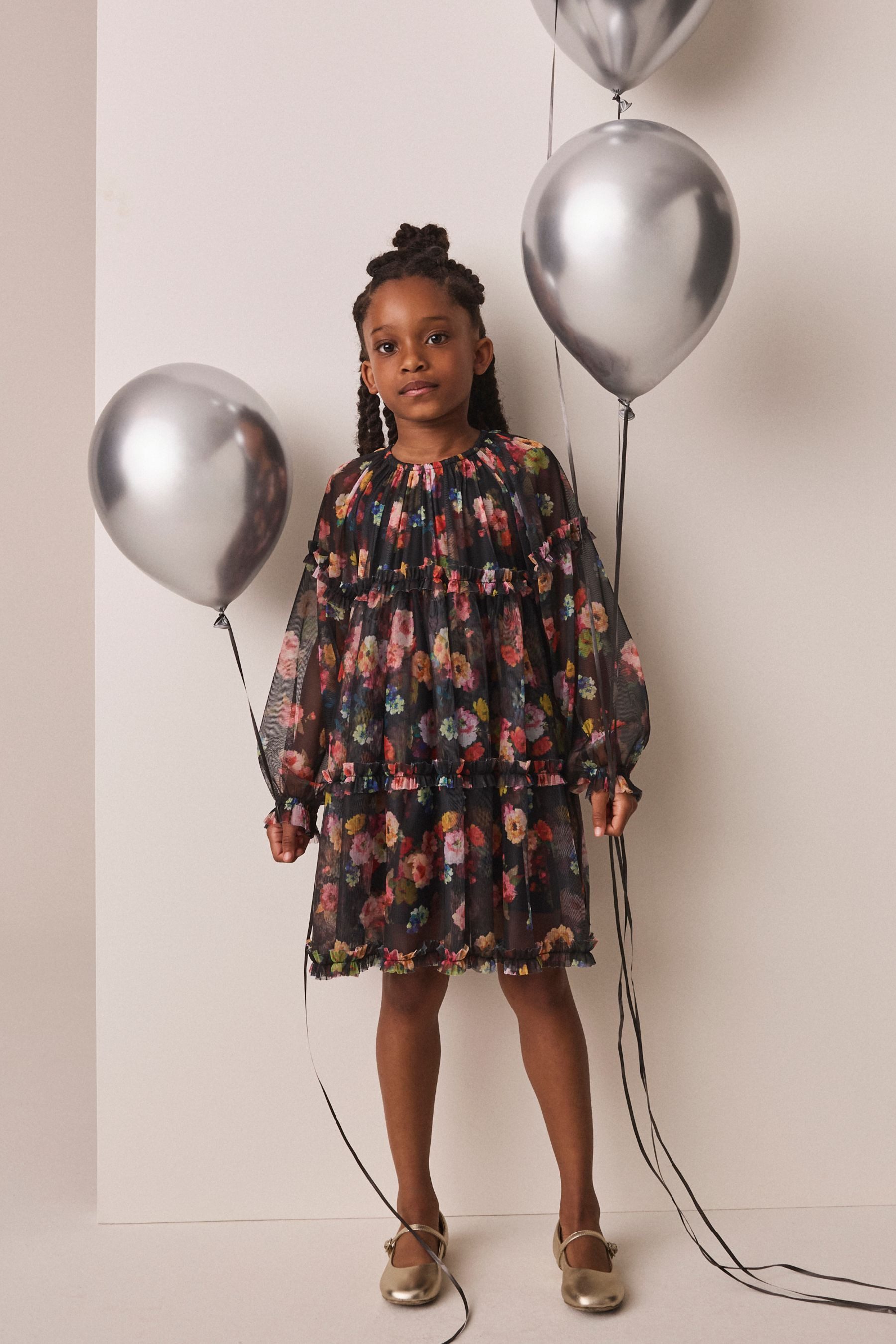 Next Meshkleid Langärmeliges Mesh-Kleid (1-tlg) – Bild 5 von 5