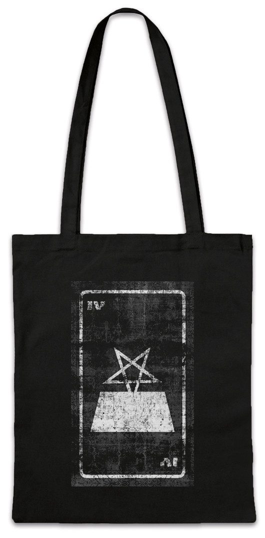 Beuteltasche Tarot The High Priest Stofftasche Karte Karten Card Voddoo Der Hohe