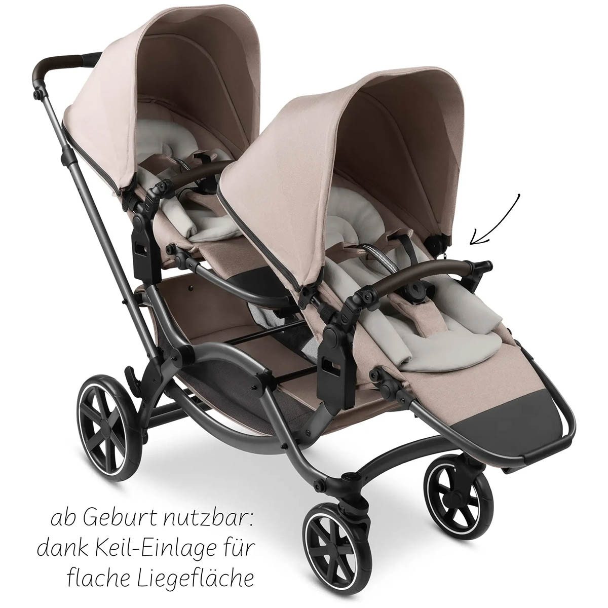 ABC Design Коляски Zoom 2, Farbe: Camel