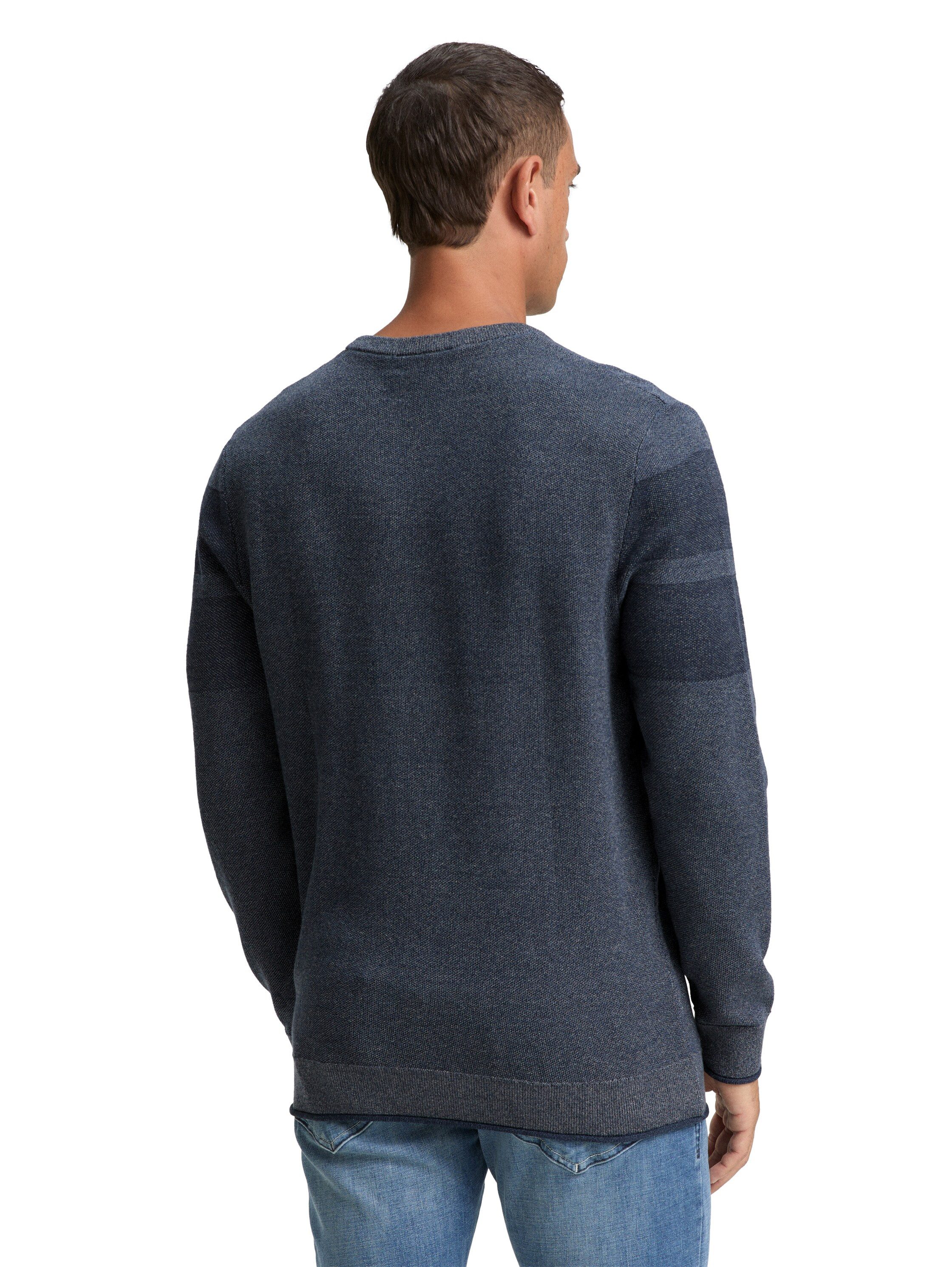TOM TAILOR Strickpullover im Streifen-Look günstig online kaufen