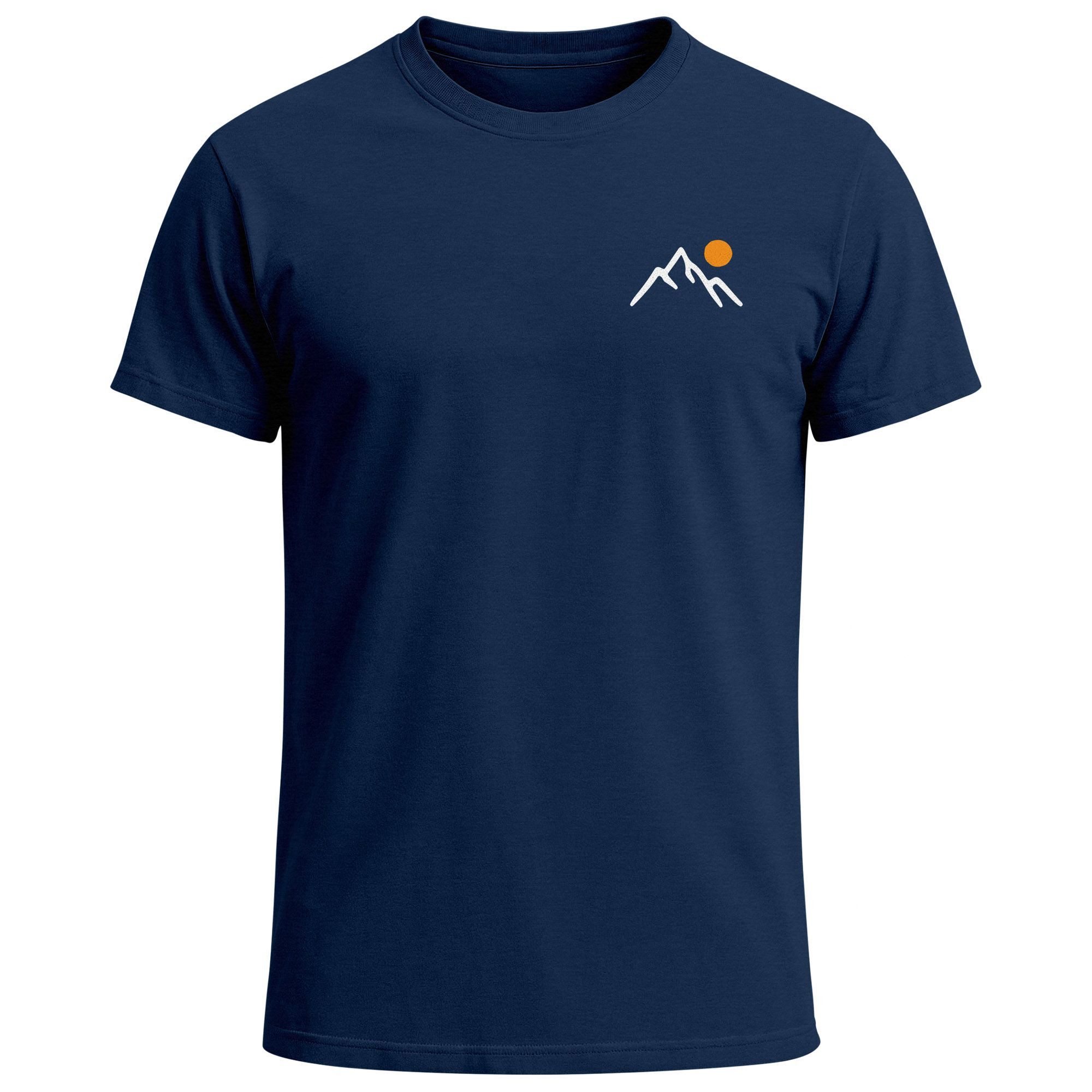 Neverless Print-Shirt Herren T-Shirt mit Bergmotiv, günstig online kaufen