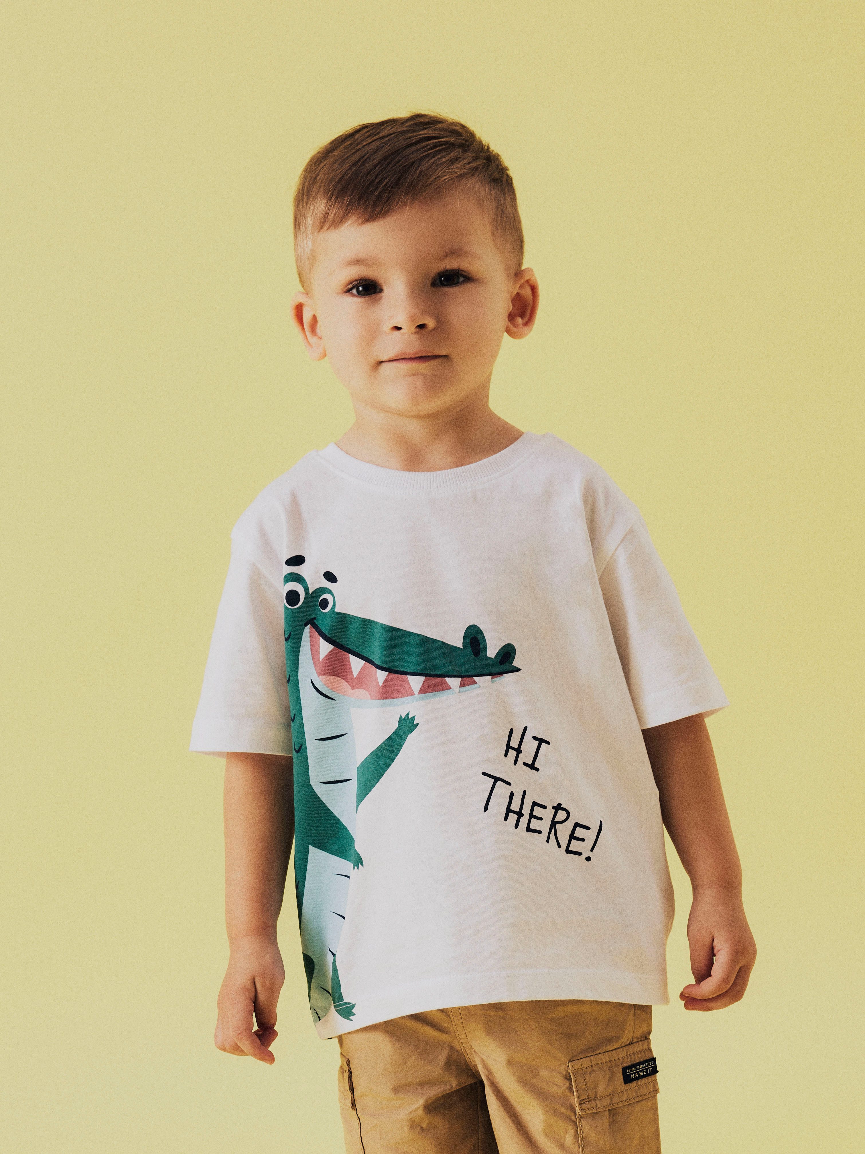 T-Shirt NMMHELGE SS NREG TOP PB