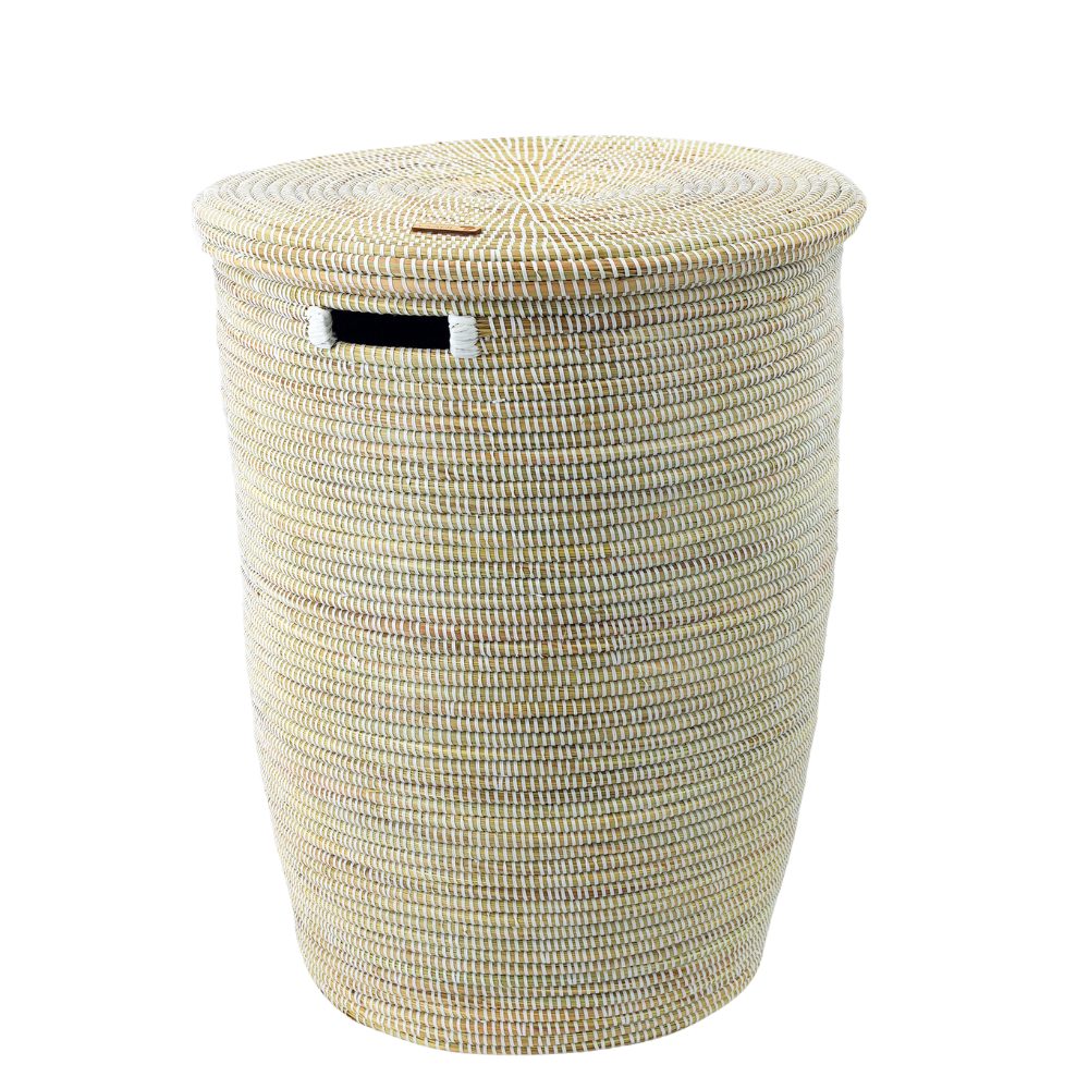 YAADU Wäschekorb mit flachem Deckel 80L – Wäschesammler, Wäschetruhe, Aufbe günstig online kaufen