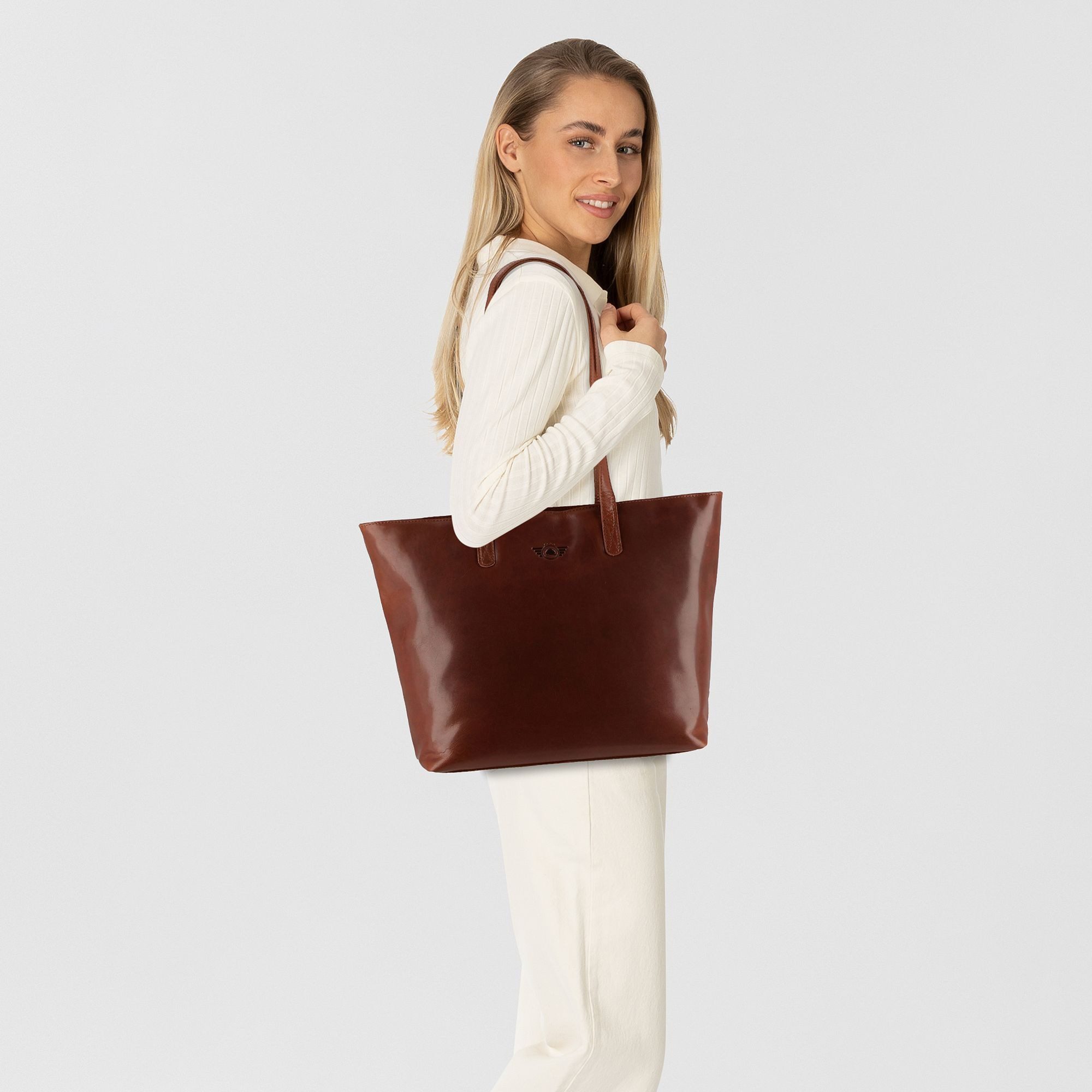 Greenburry Shopper Vintage, Leder