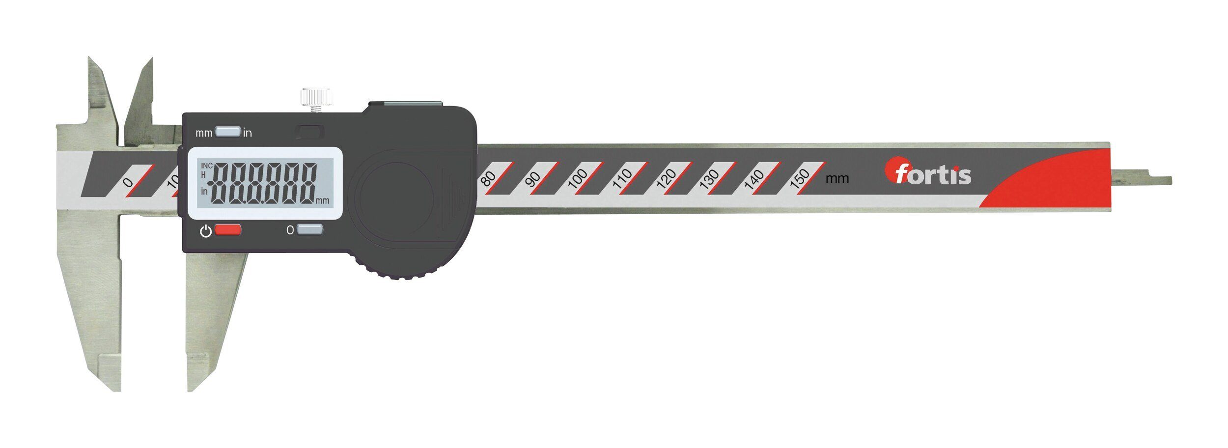 fortis Messschieber, Digital 150/0,01 mm