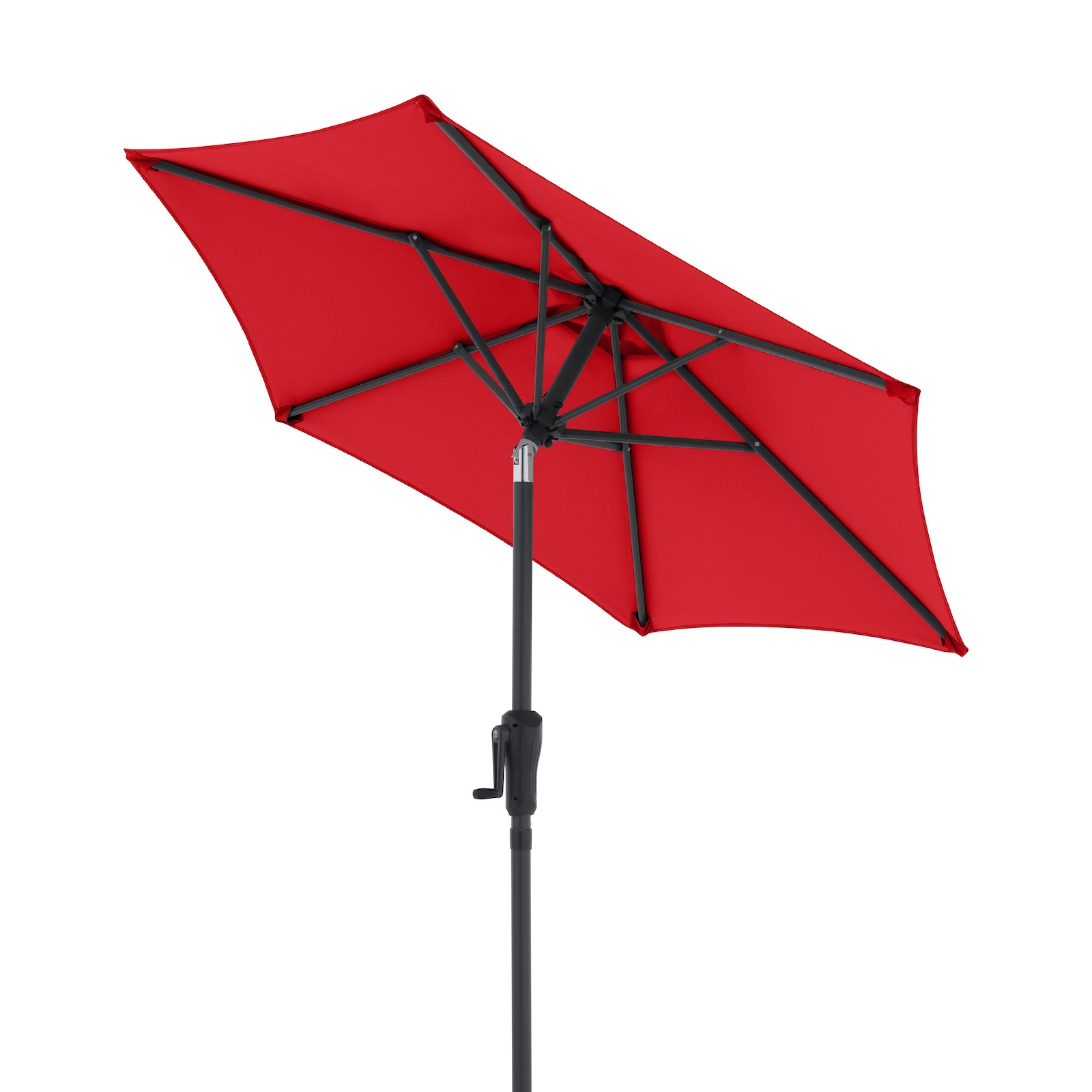 doppler® Sonnenschirm Doppler LIFE Lift ø 180 cm rund Mittelmastschirm Sonnenschirm in 4