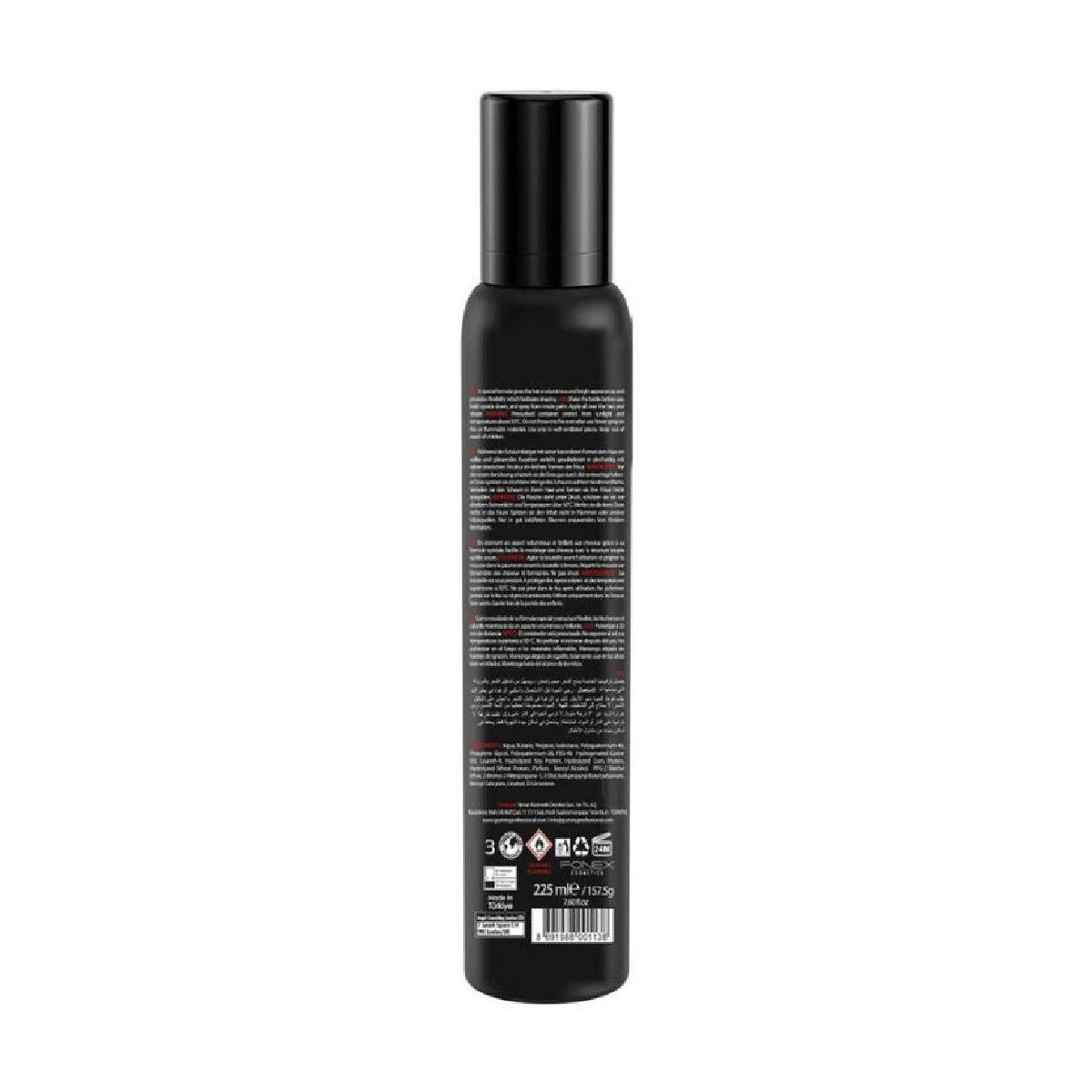 Gummy Professional Haarschaum Hair Mousse Schaumfestiger Keratin Ultra Hold 225ml