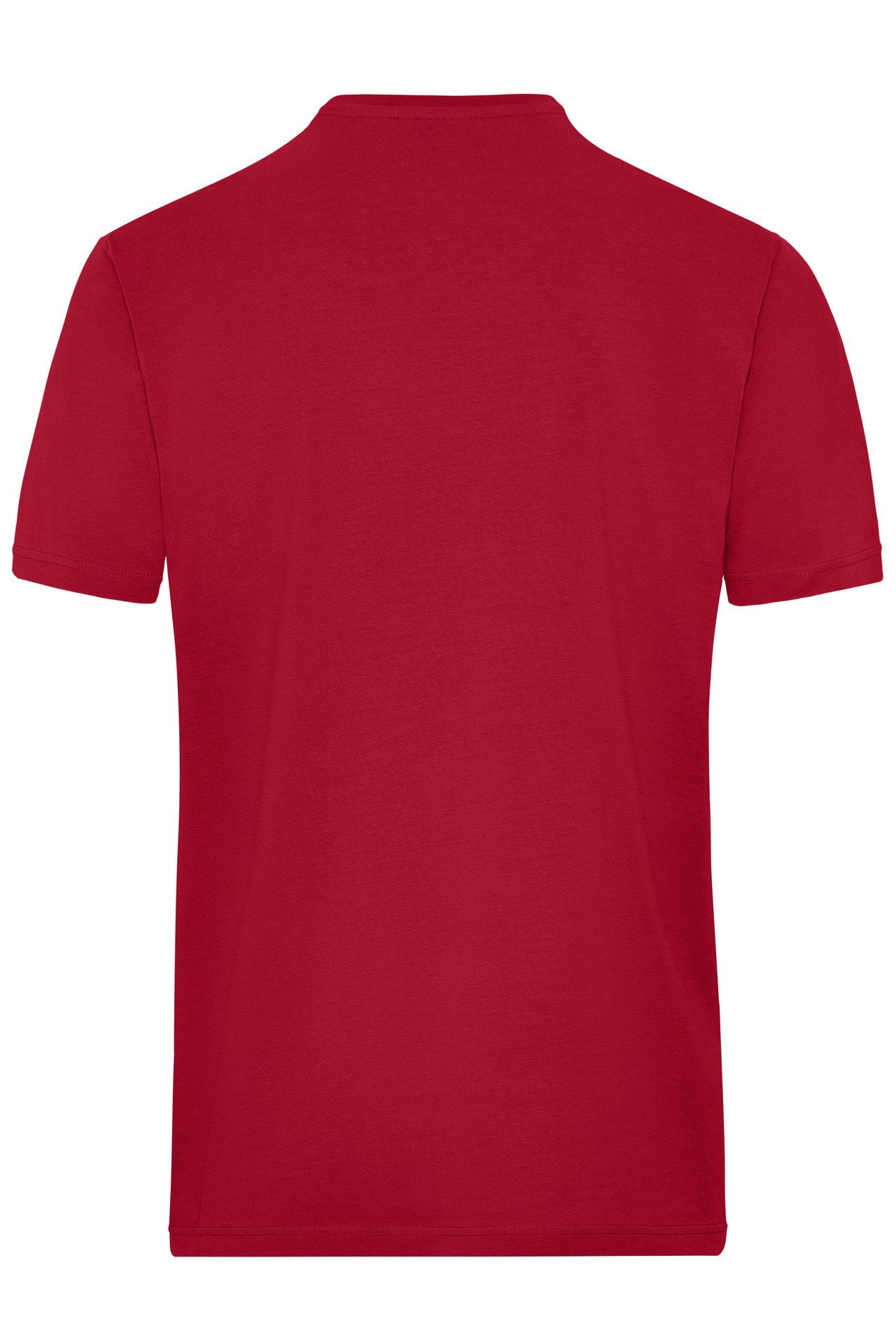 James & Nicholson T-Shirt Doppelpack elastisches Herren T-Shirt Bio Workwear-T Stretch JN1802 (Doppelpack, 2er-Pack) Hochwertige Bio-Baumwolle
