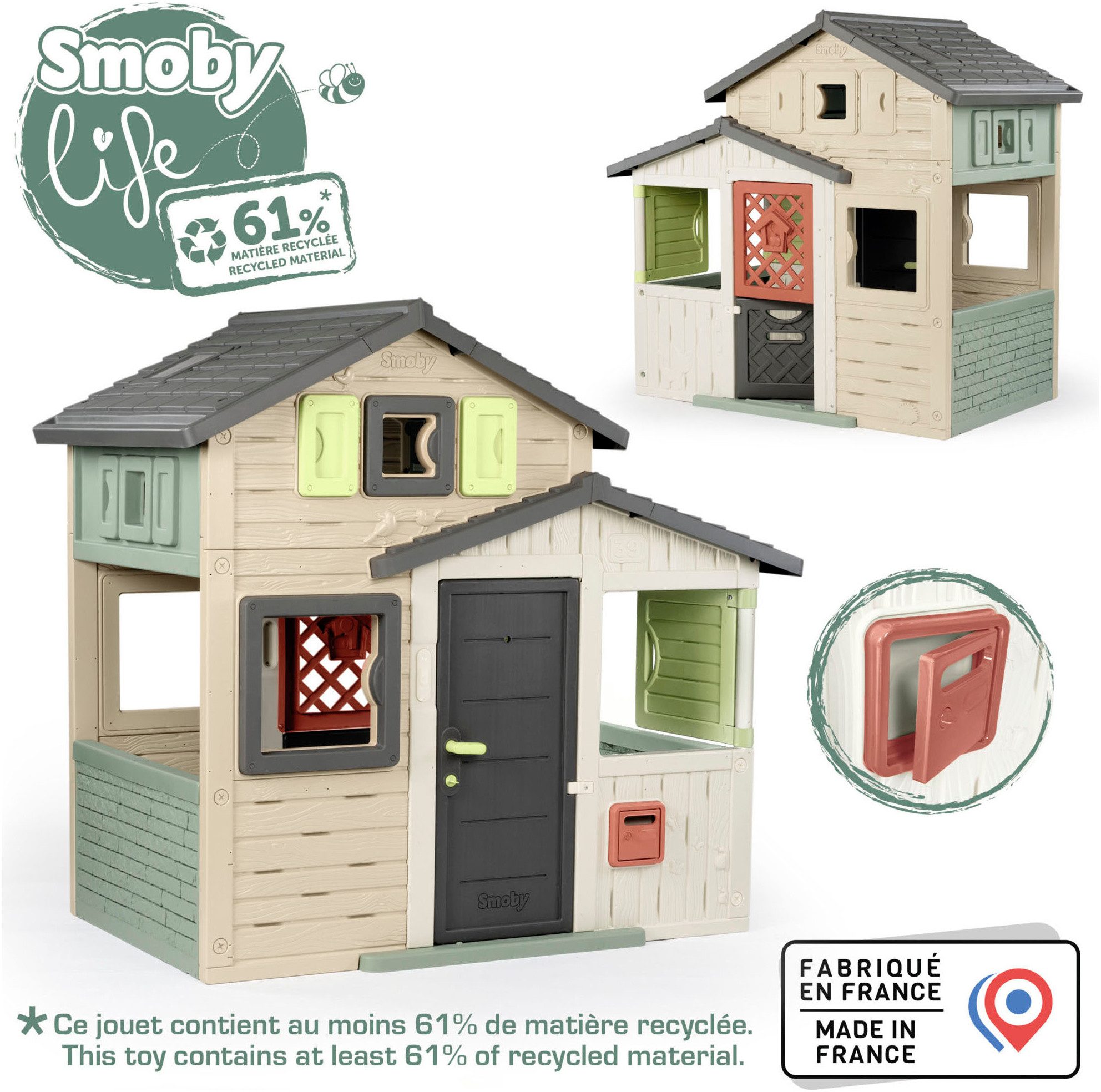 Smoby Spielhaus Smoby Life Evo Friends, Made in Europe
